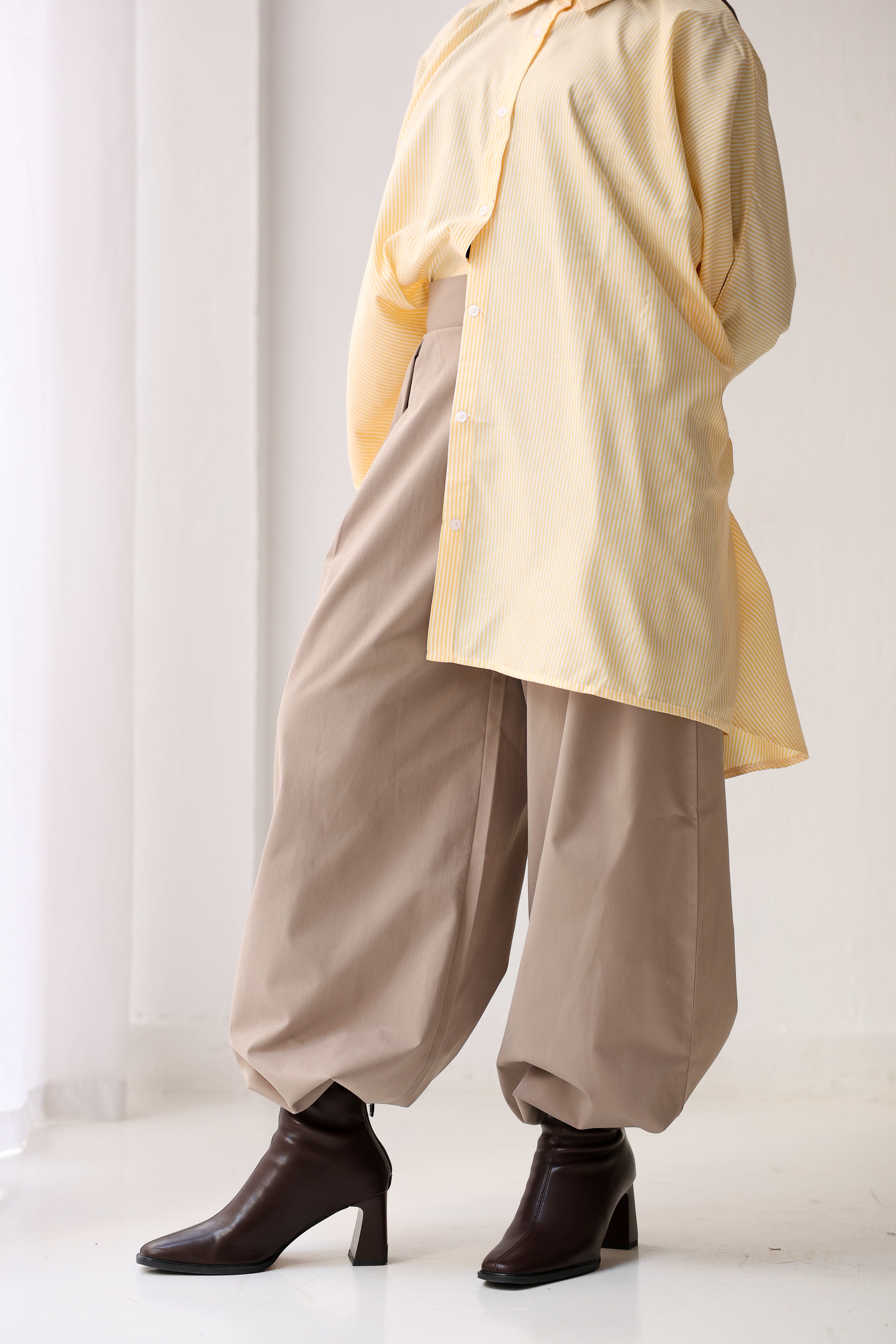 Elara Coat In Cocoa Beige