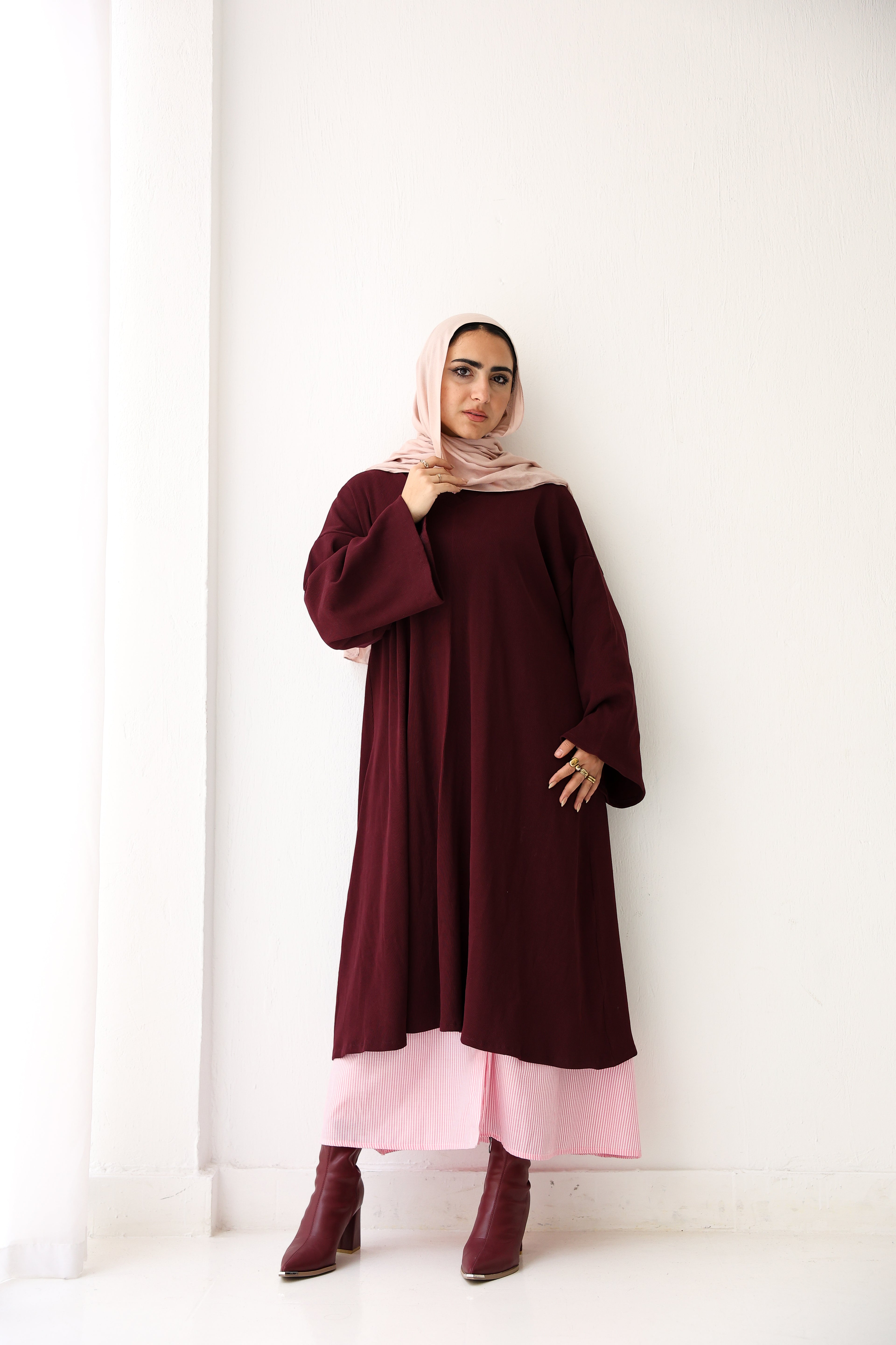 Liamma Set In Maroon