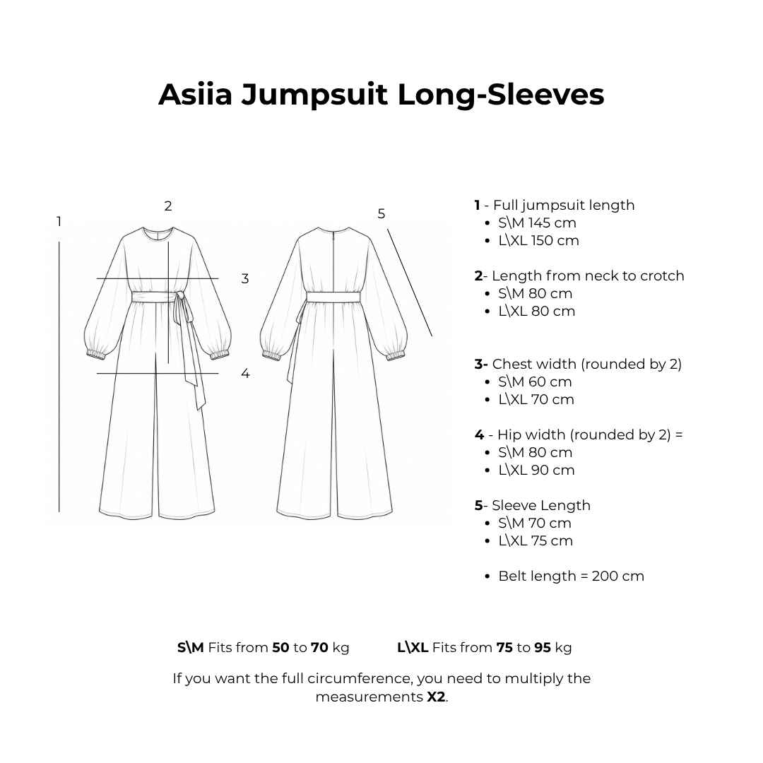 Asiia Set|Cape|Jumpsuit