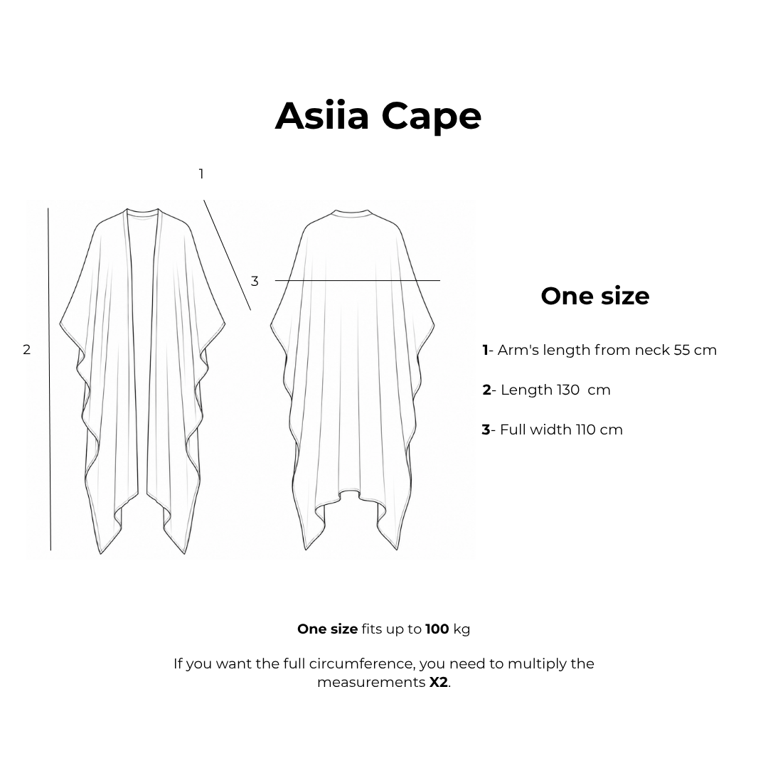 Asiia Set|Cape|Jumpsuit