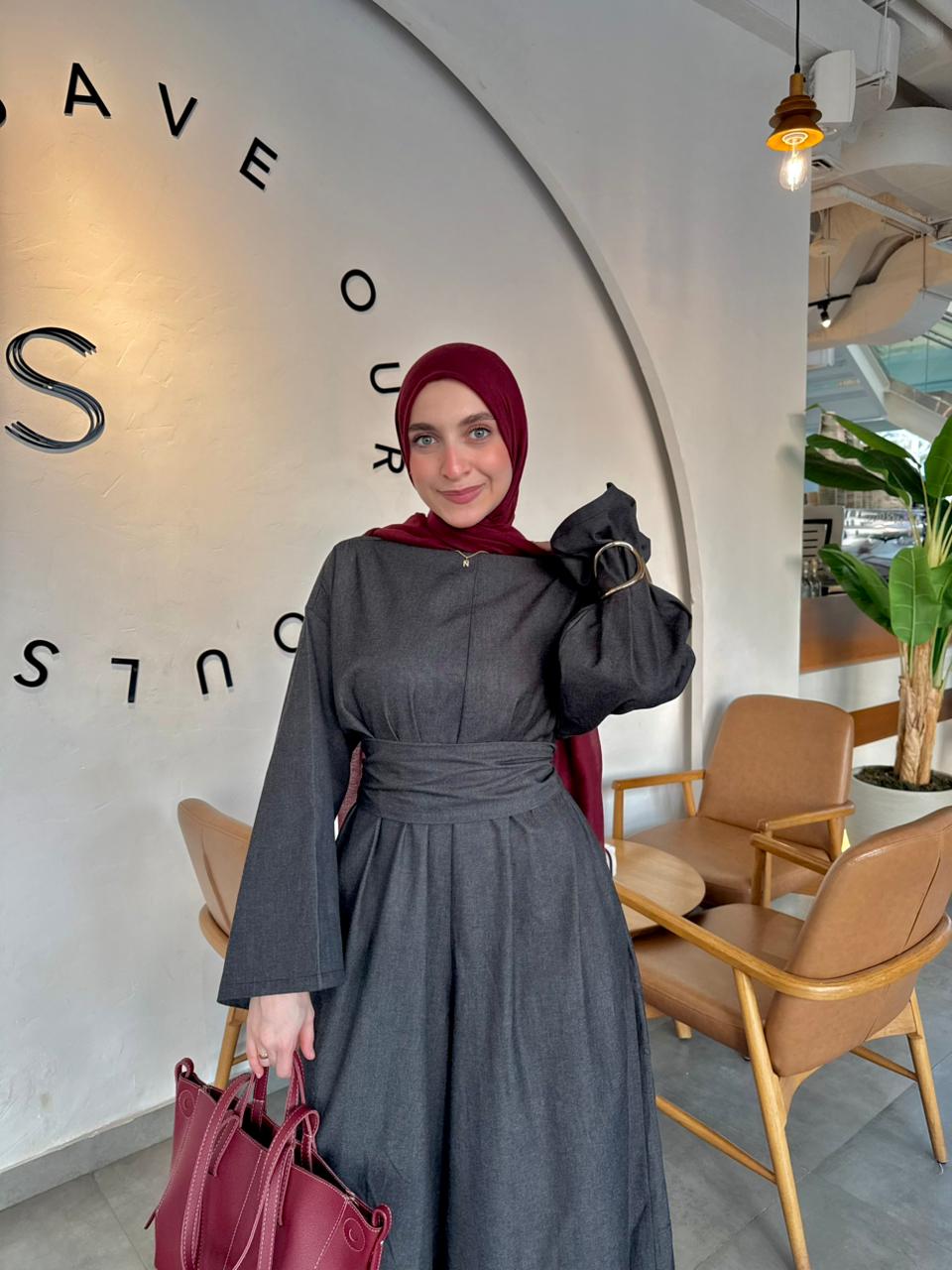 Angilia Jumpsuit (Long-Sleeves) In Jeans