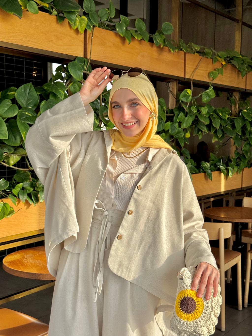 Luna Set (Pants) In Pure-Lenin