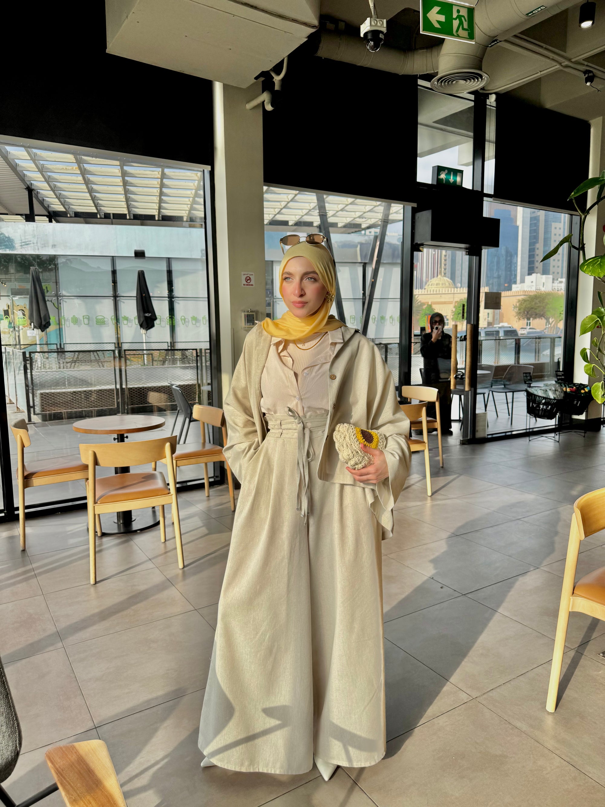 Luna Set (Pants) In Pure-Lenin