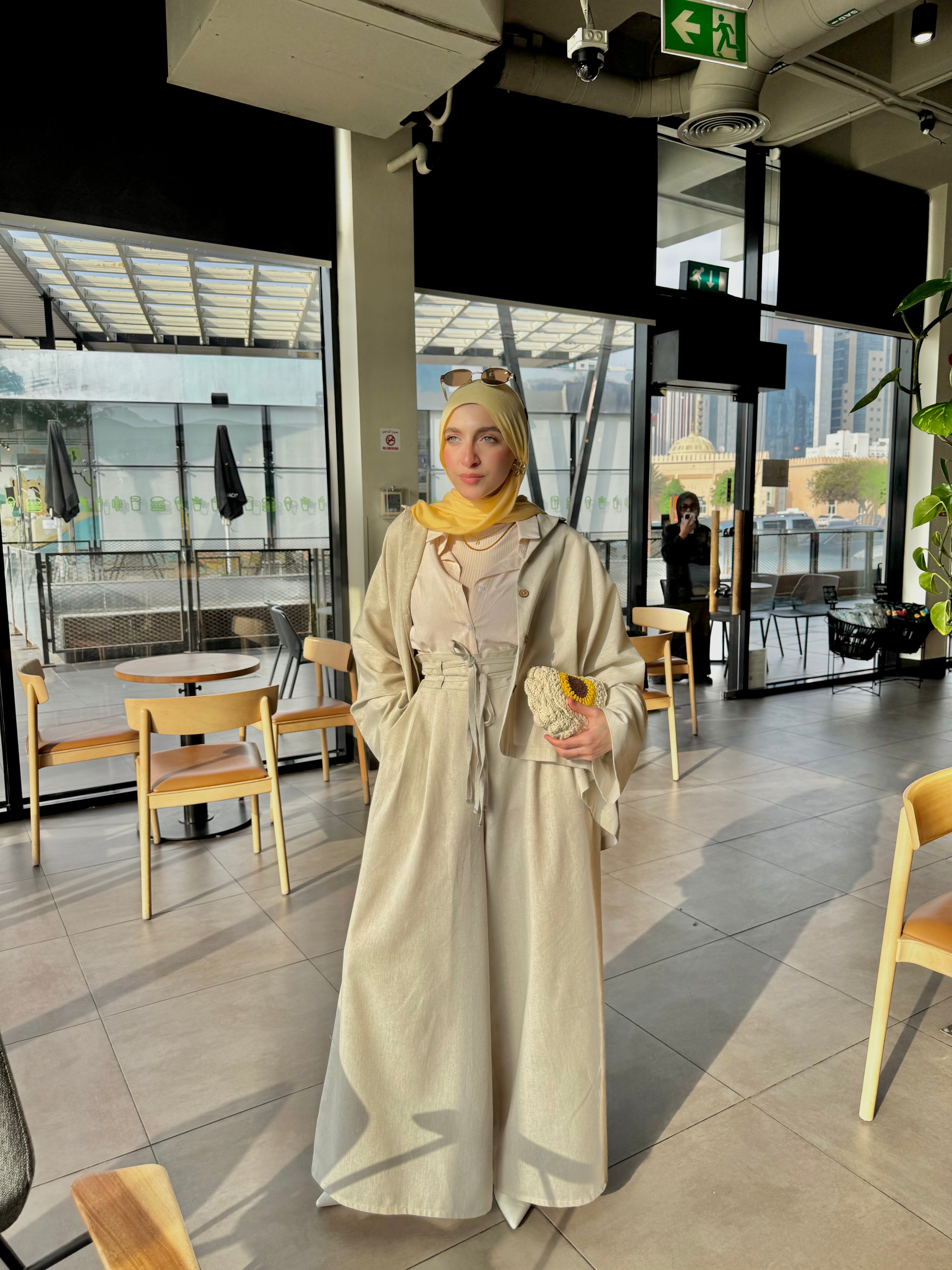 Luna Set (Pants) In Pure-Lenin