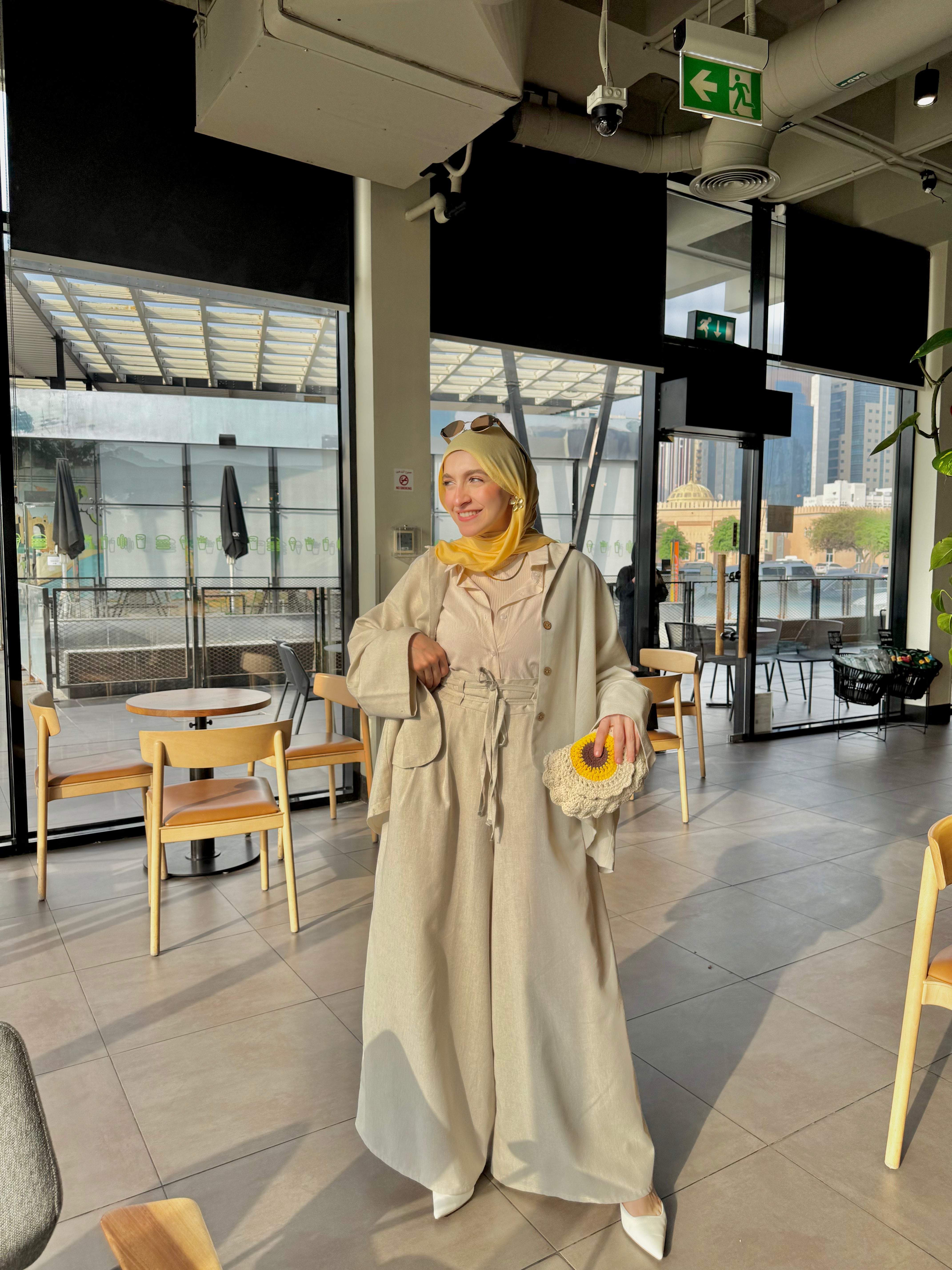 Luna Set (Pants) In Pure-Linen