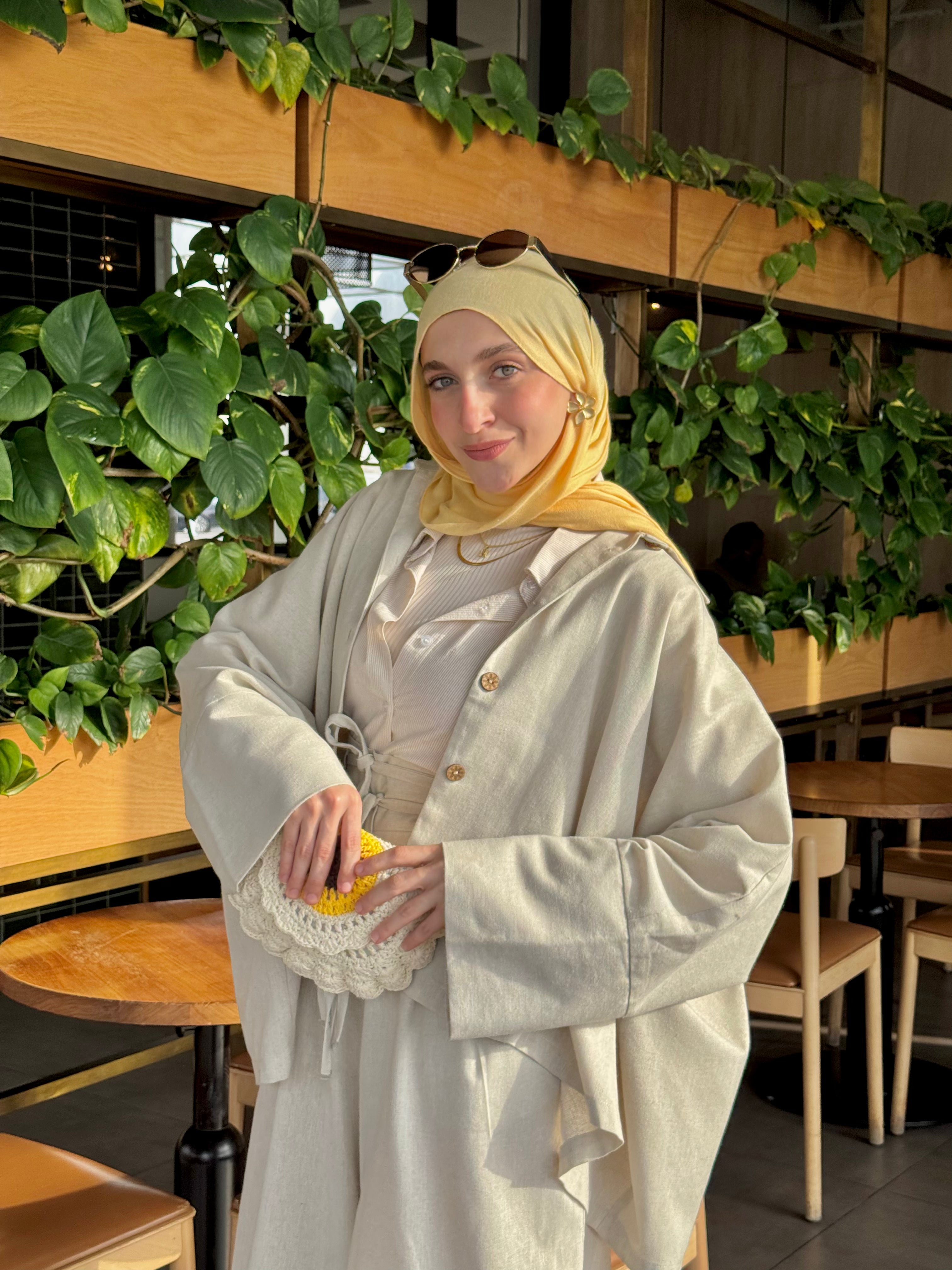 Luna Set (Pants) In Pure-Linen