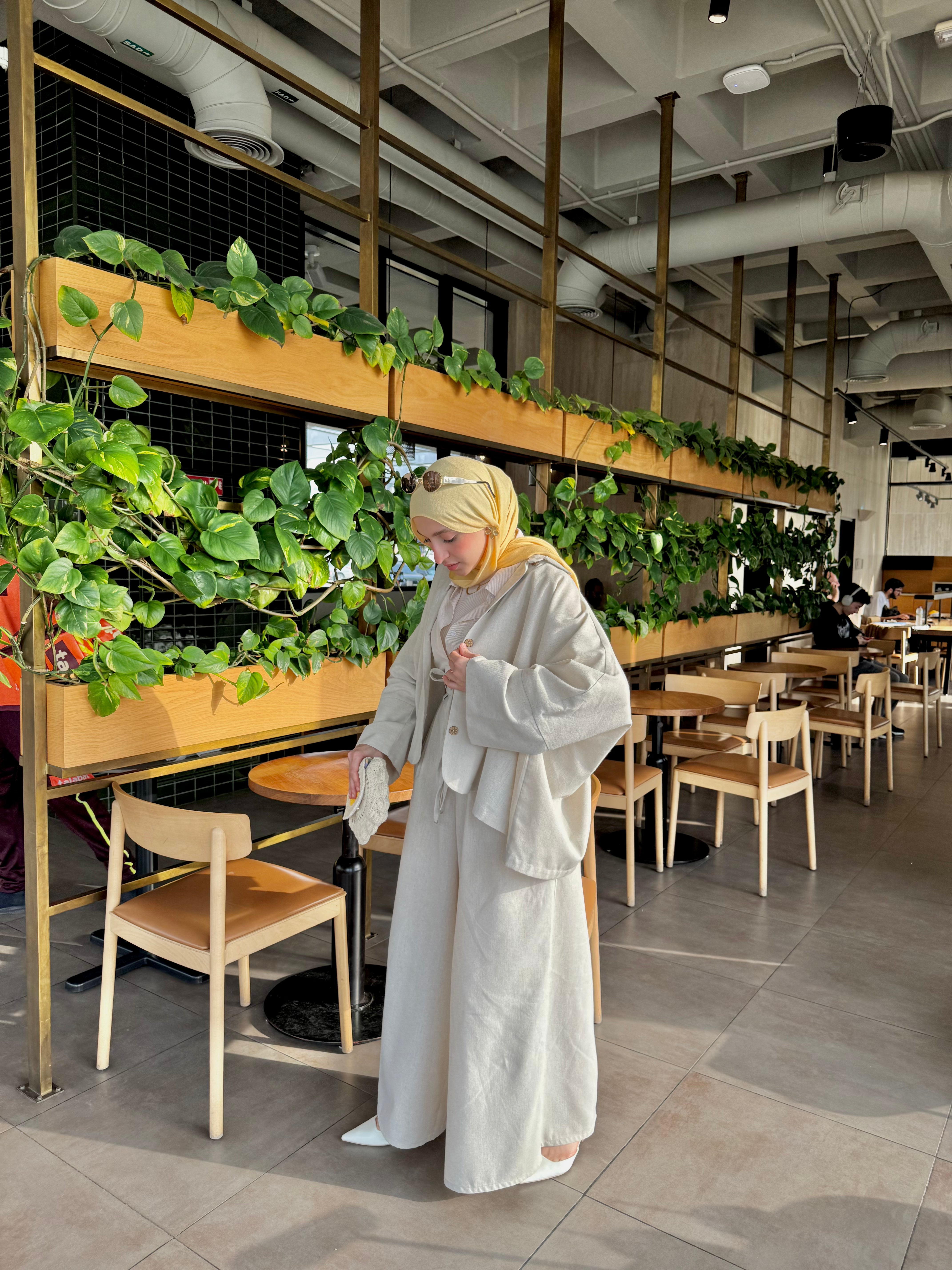 Luna Set (Pants) In Pure-Linen