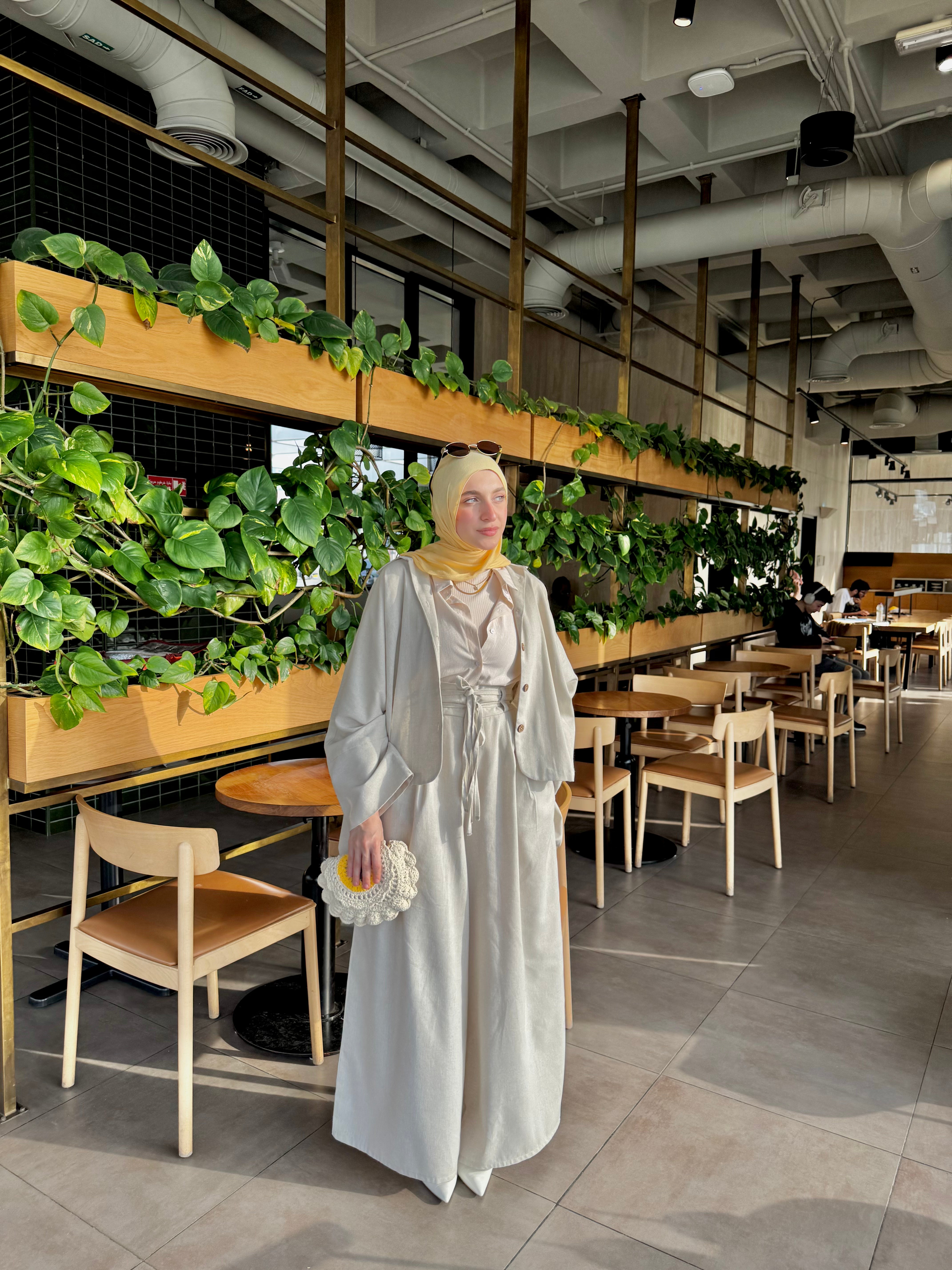 Luna Set (Pants) In Pure-Linen