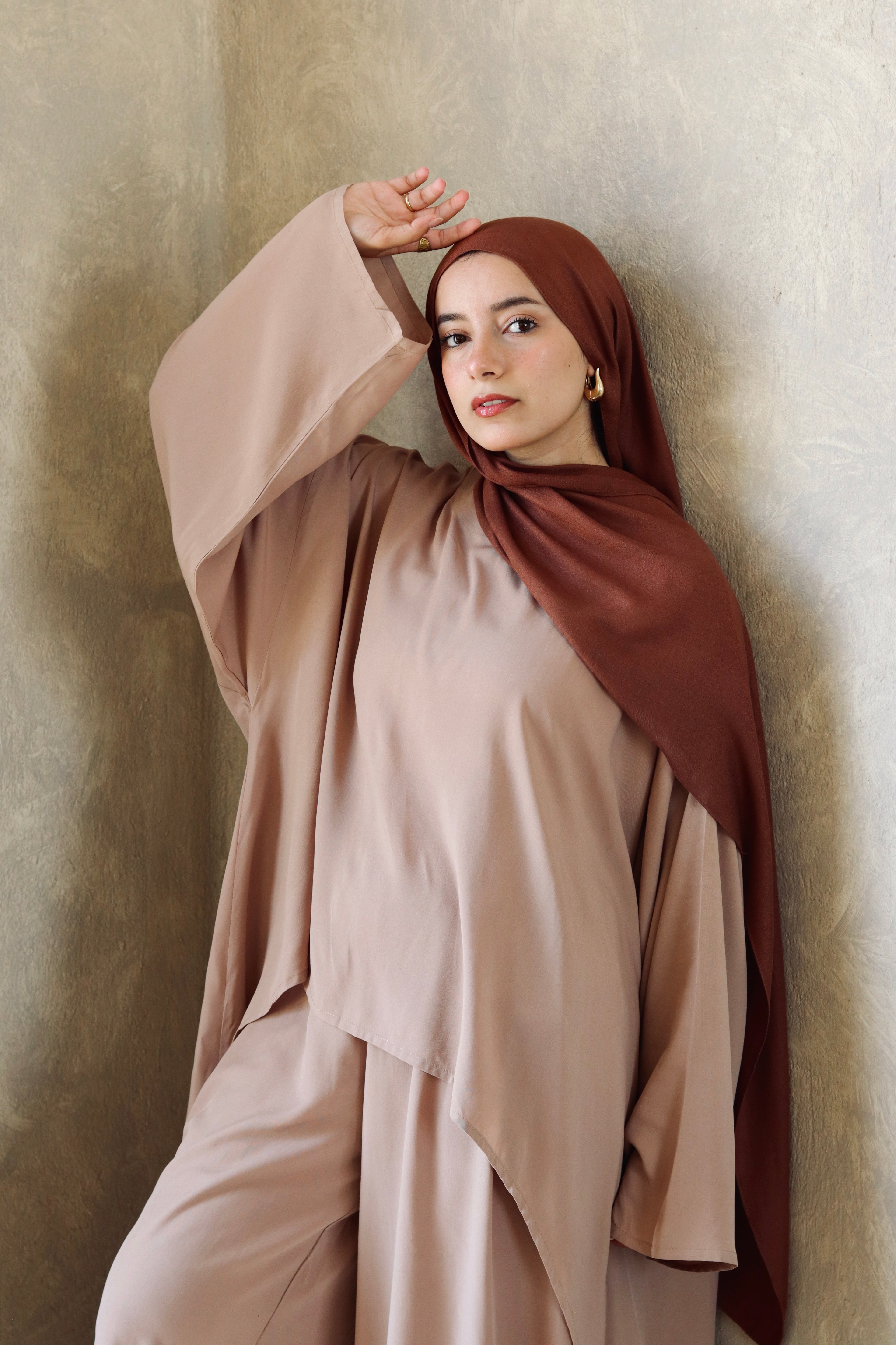 Liliana Set|Blouse|Pants In Cafe