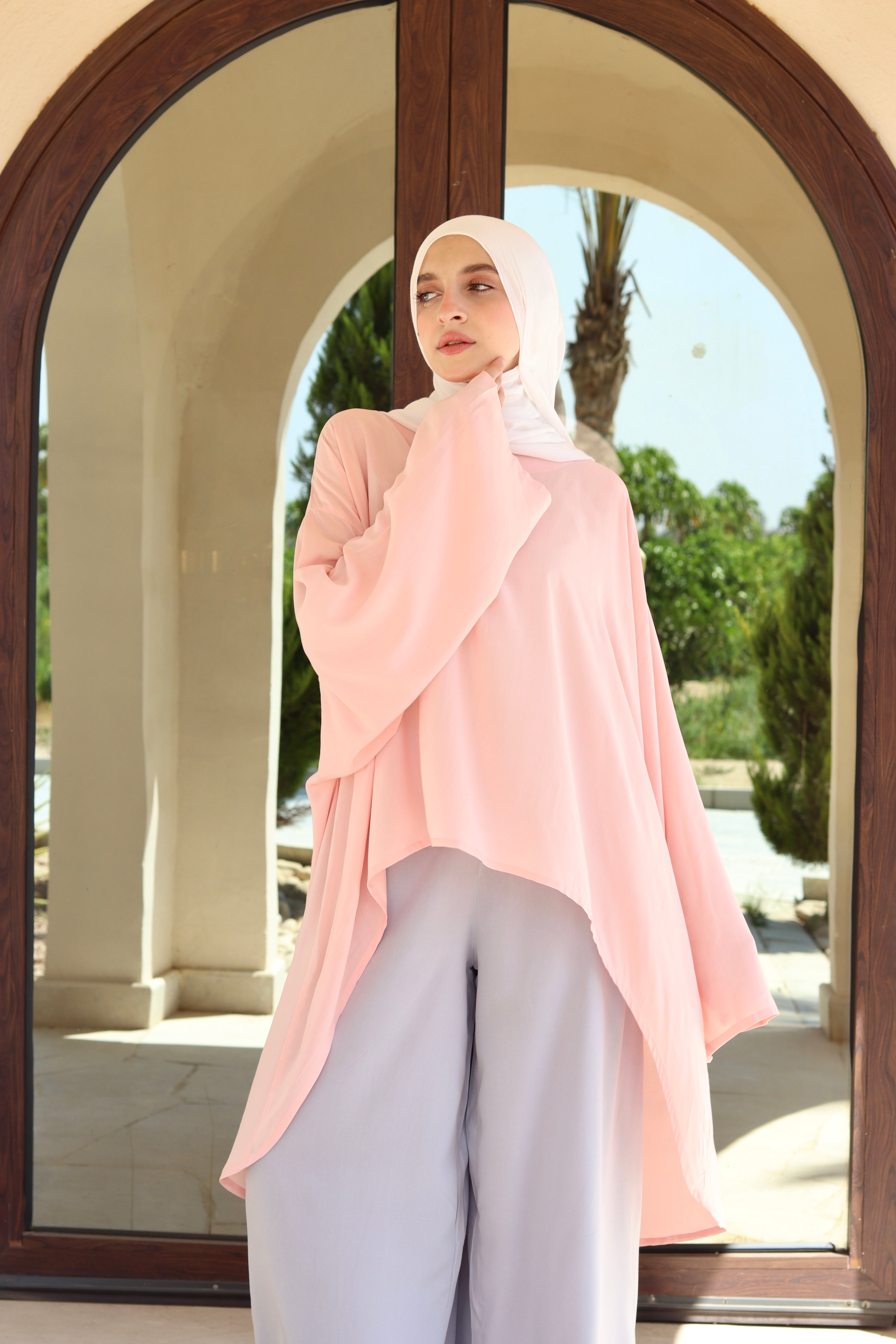 Liliana Set|Blouse|Pants In Semon