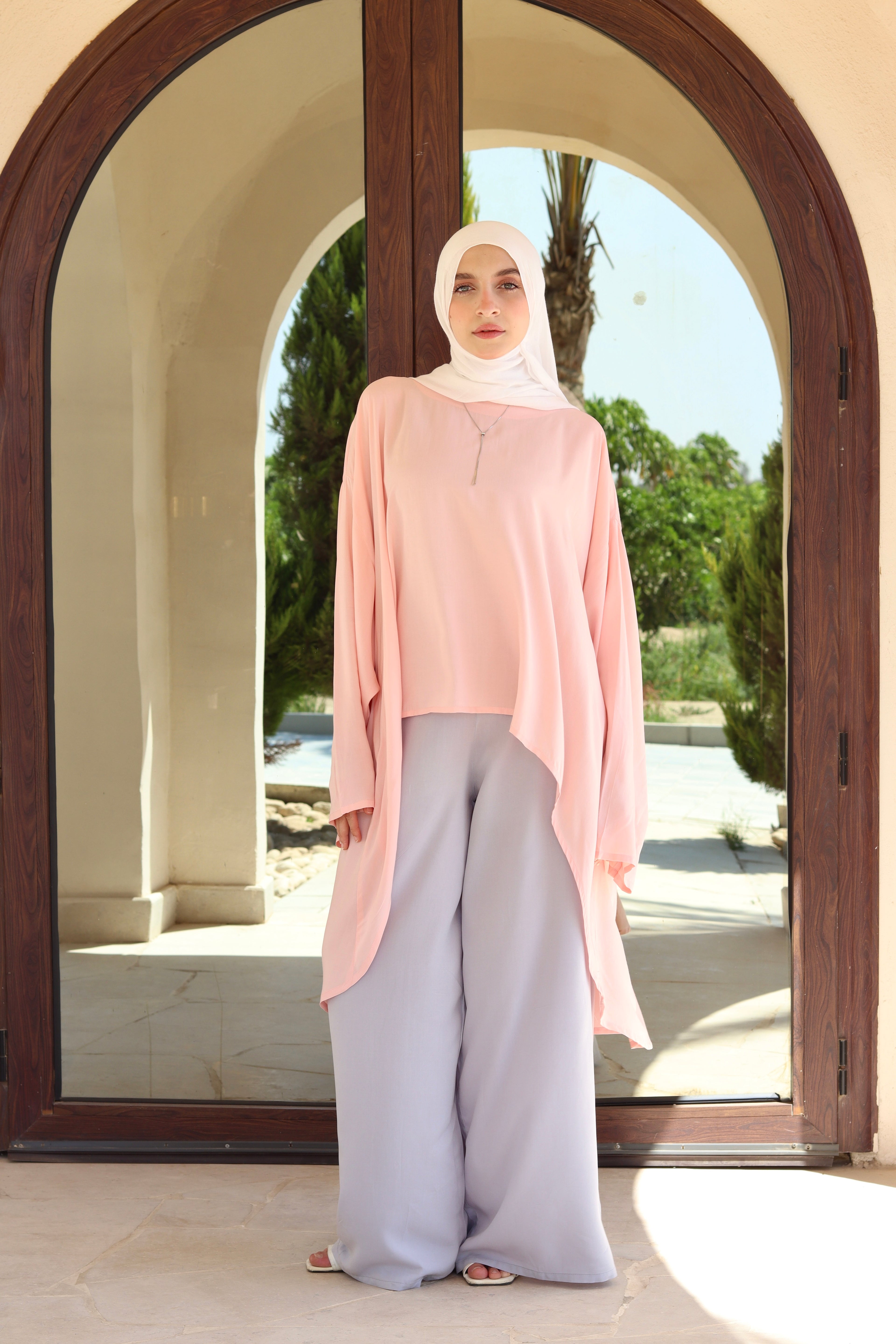 Liliana Set|Blouse|Pants In Semon