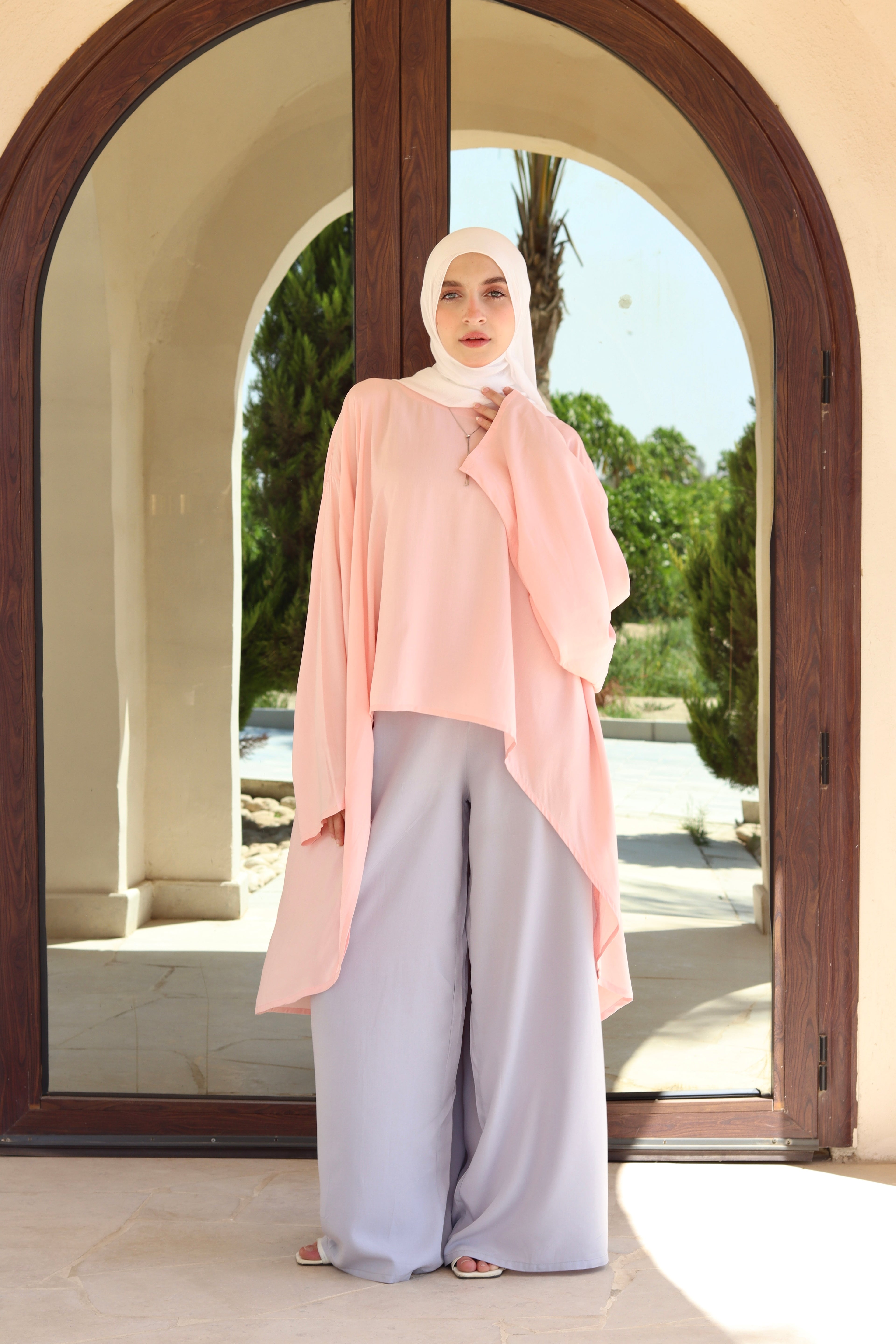 Liliana Set|Blouse|Pants In Semon