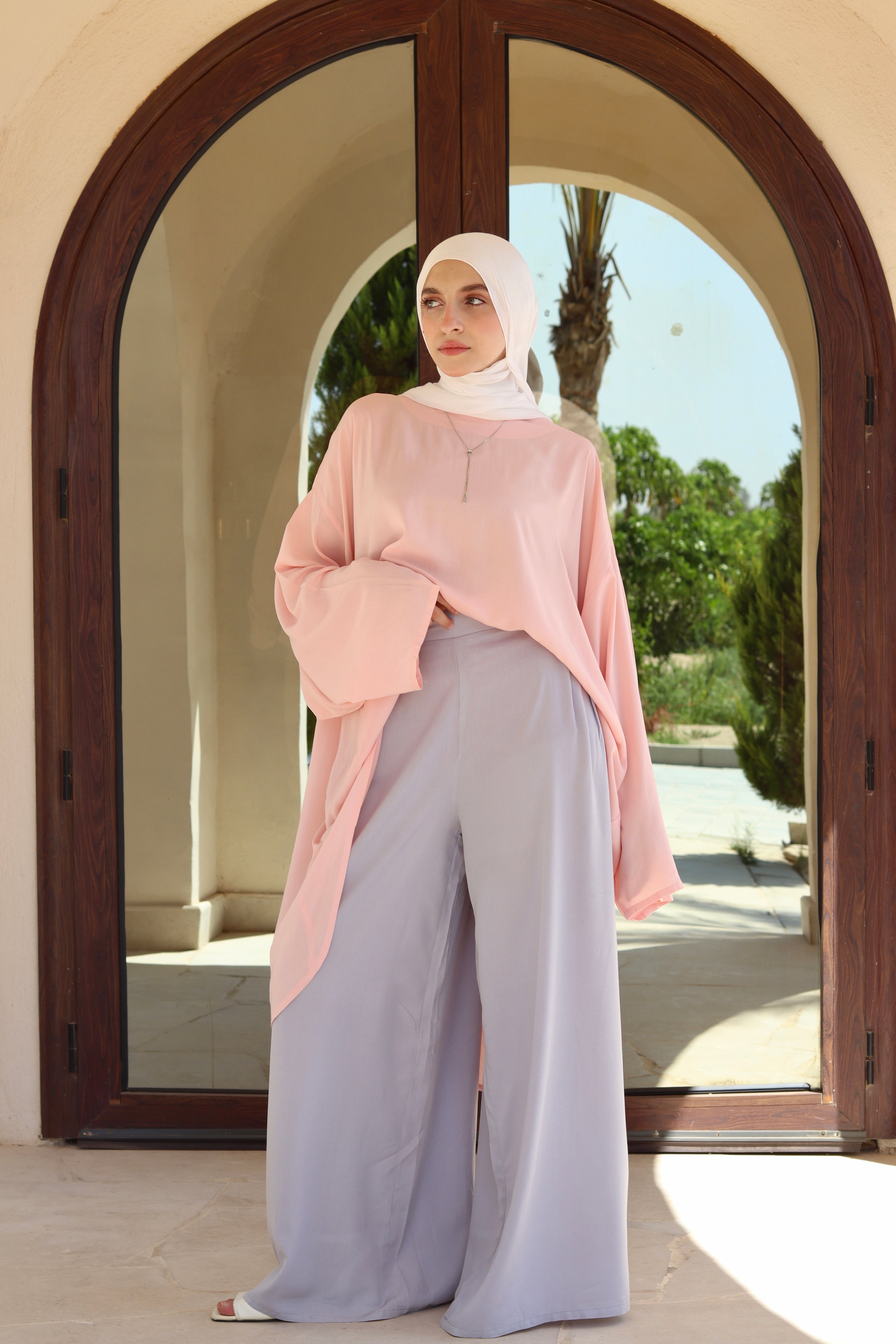 Liliana Set|Blouse|Pants In Semon