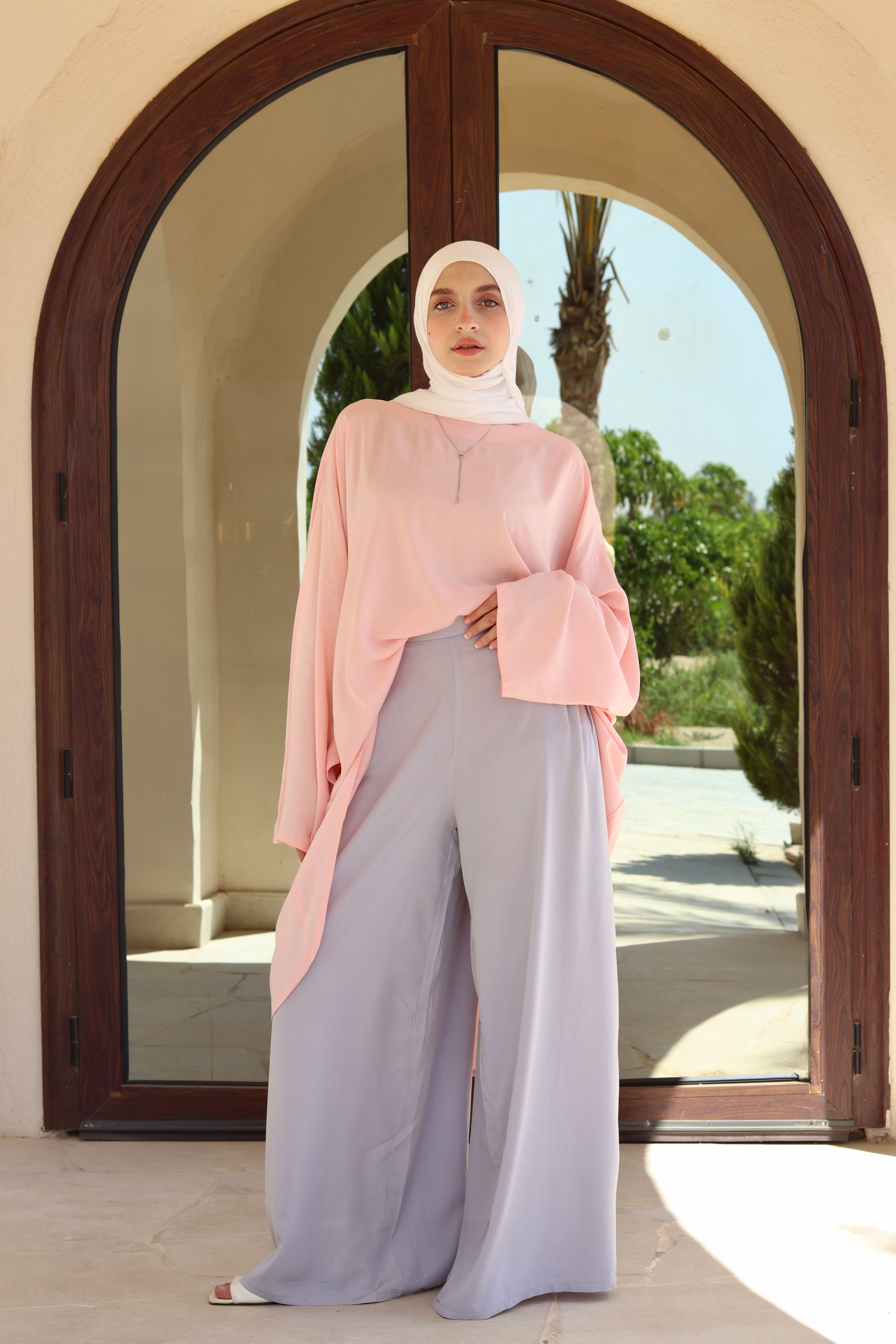 Liliana Set|Blouse|Pants In Semon