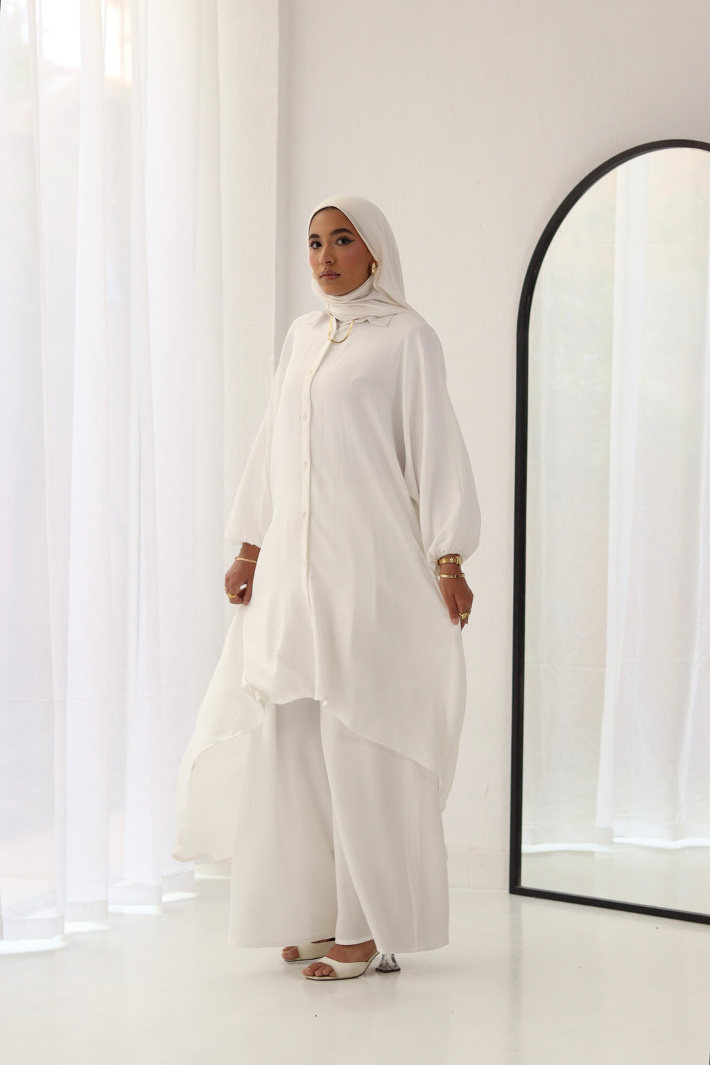 Emilia Set In White