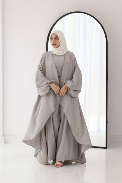 Melissa Set|Cardigan|Pants In Grey
