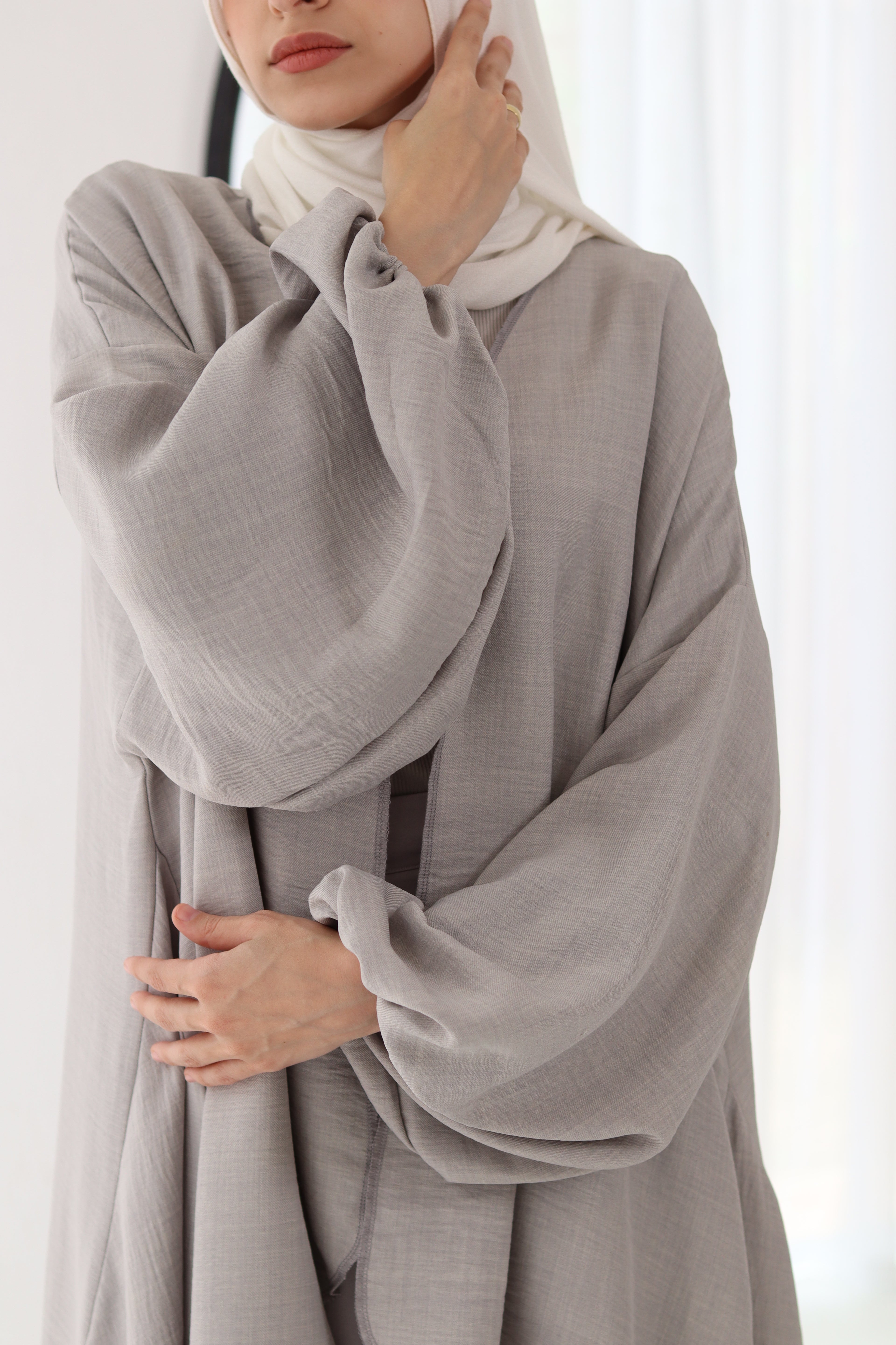 Melissa Set|Cardigan|Pants In Grey
