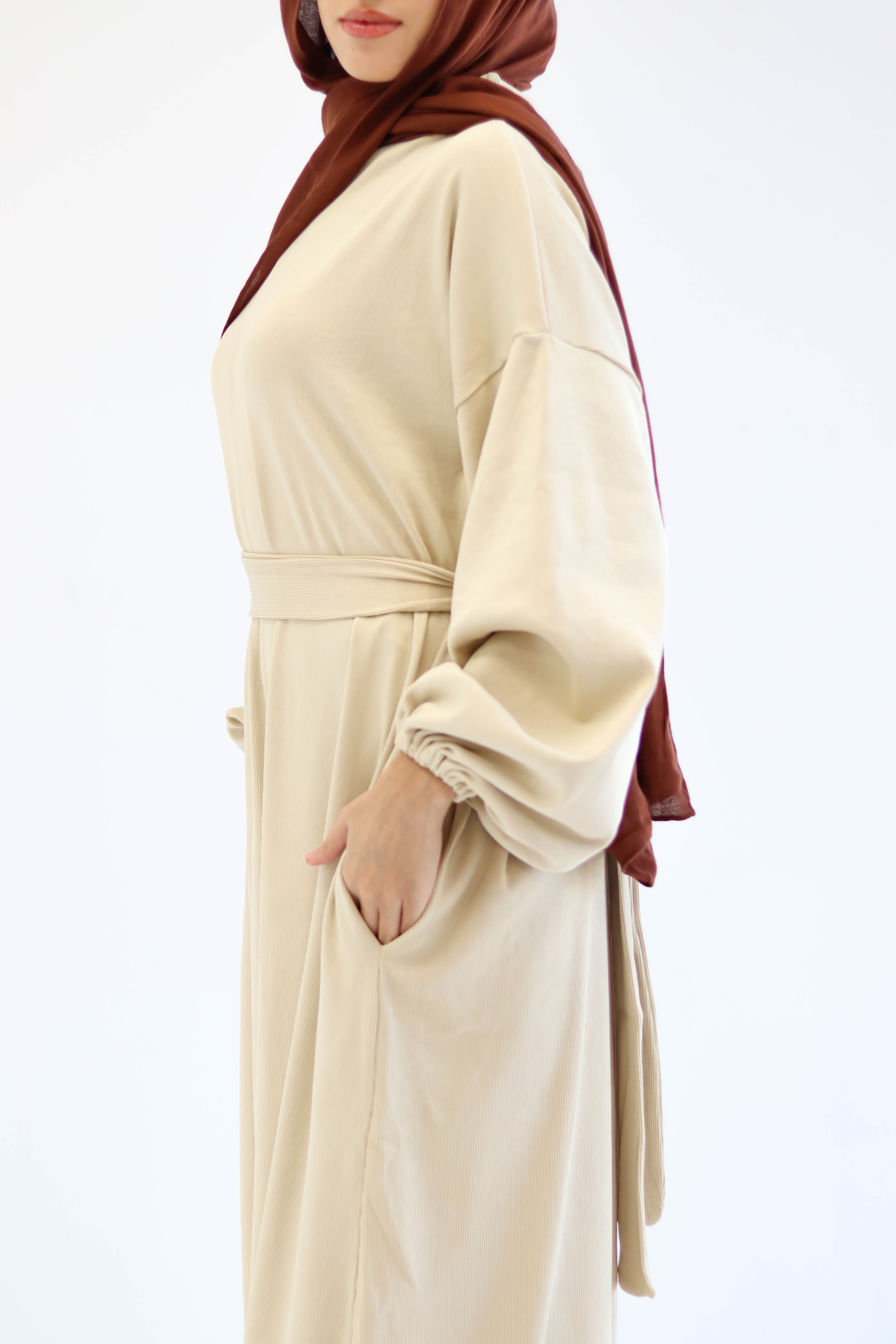 Asiia Set|Cape|Jumpsuit In Beige