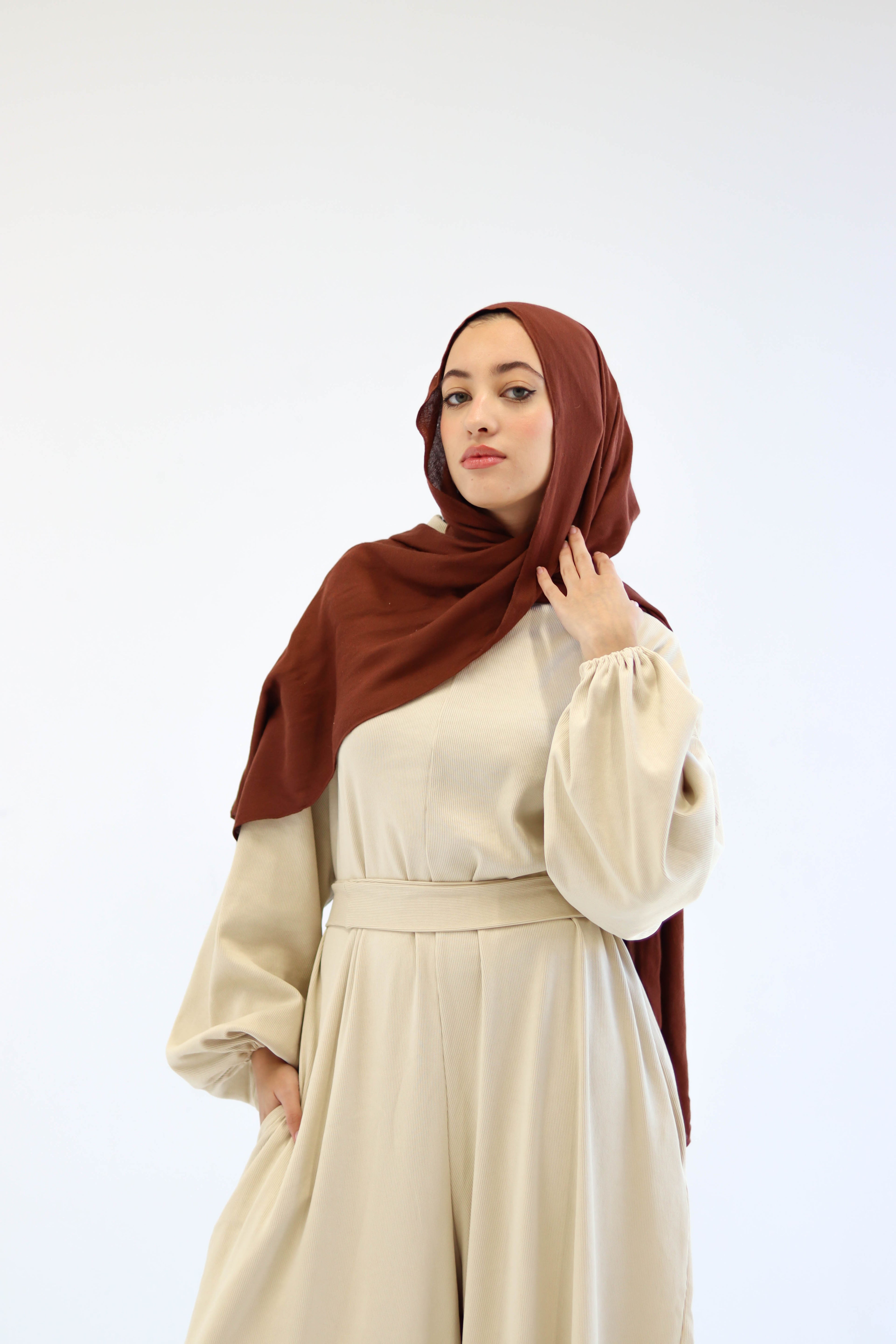 Asiia Set|Cape|Jumpsuit In Beige