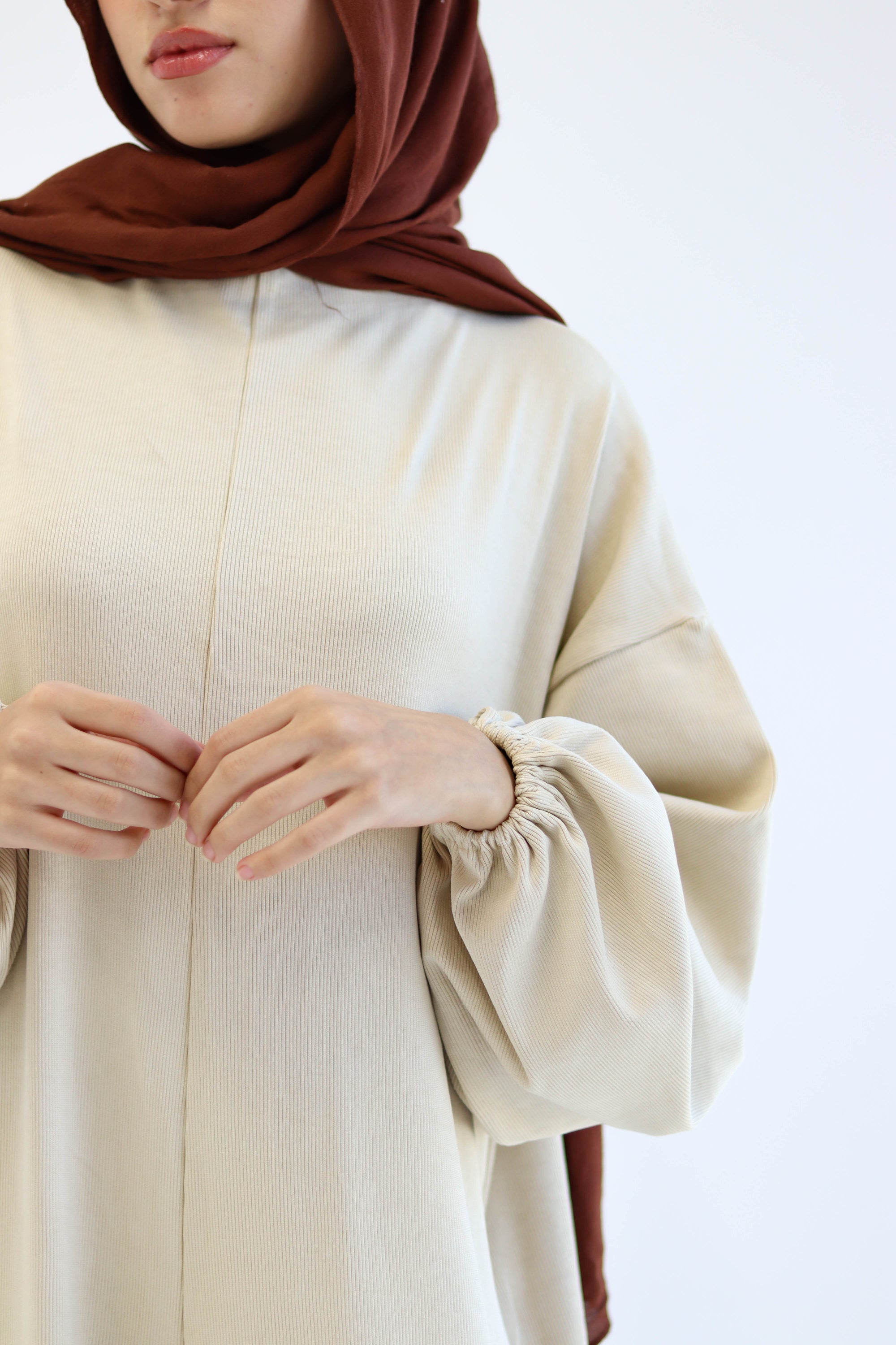 Asiia Set|Cape|Jumpsuit In Beige