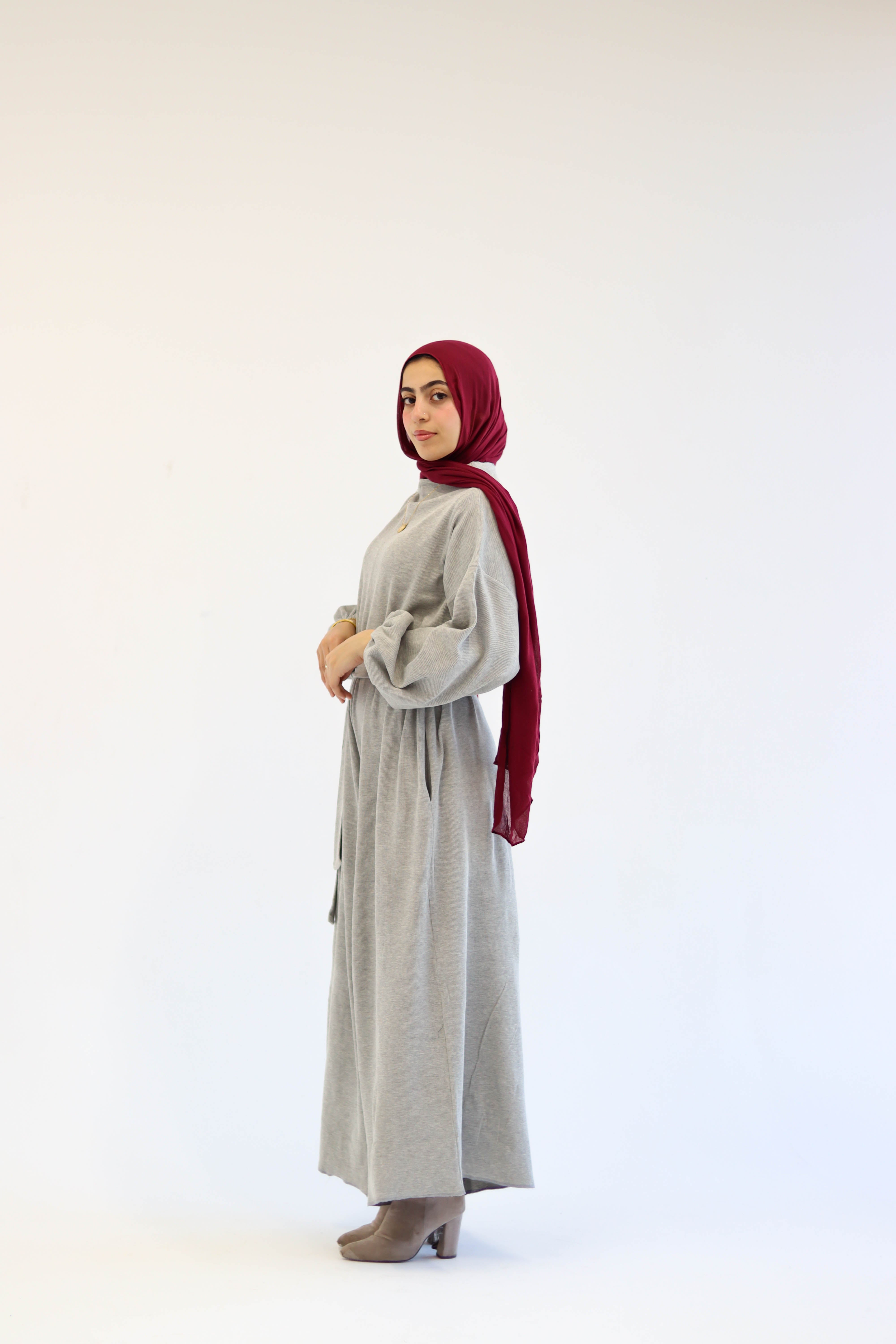 Asiia Set|Cape|Jumpsuit In Light-Grey