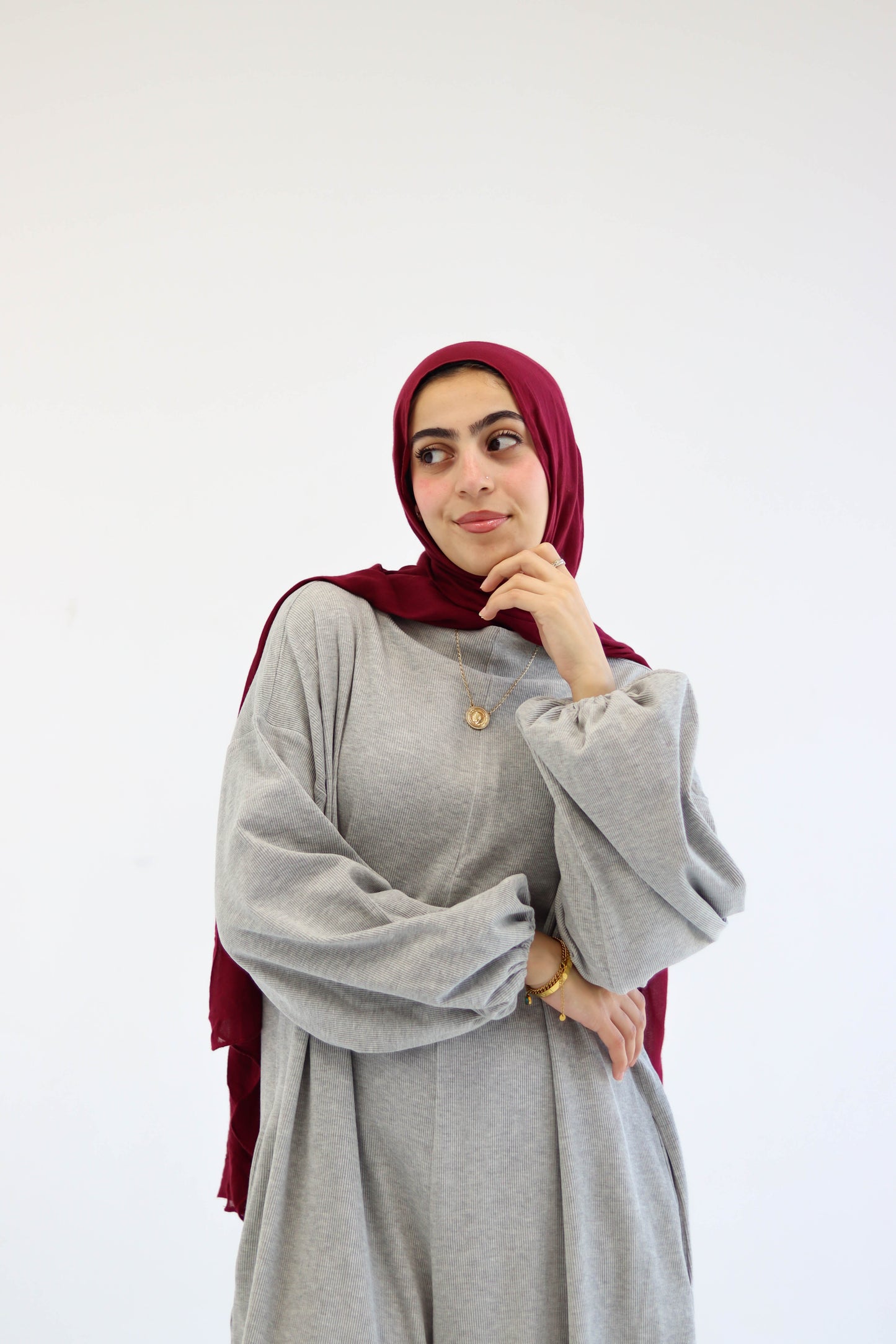 Asiia Set|Cape|Jumpsuit In Light-Grey