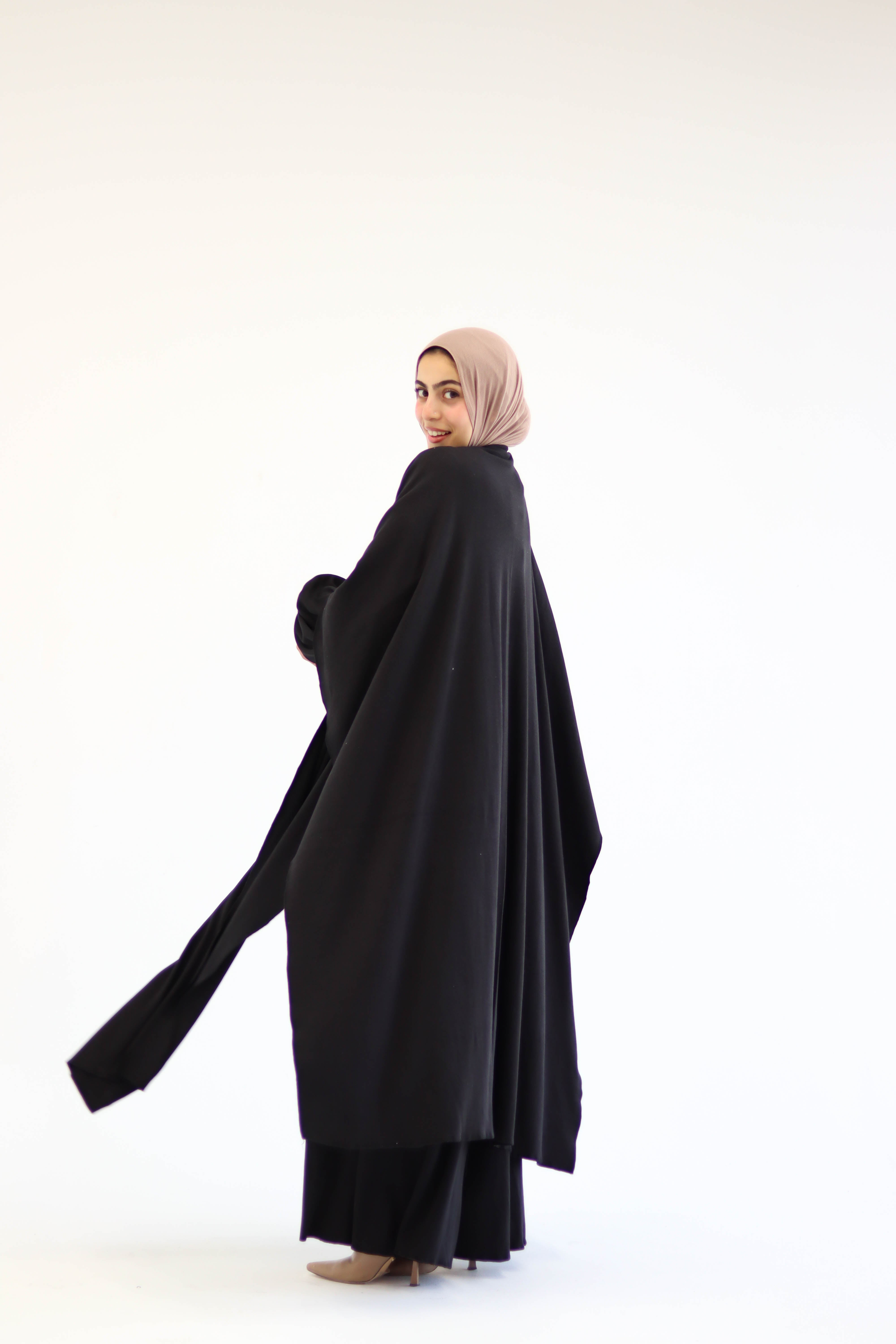 Asiia Set|Cape|Jumpsuit In Black