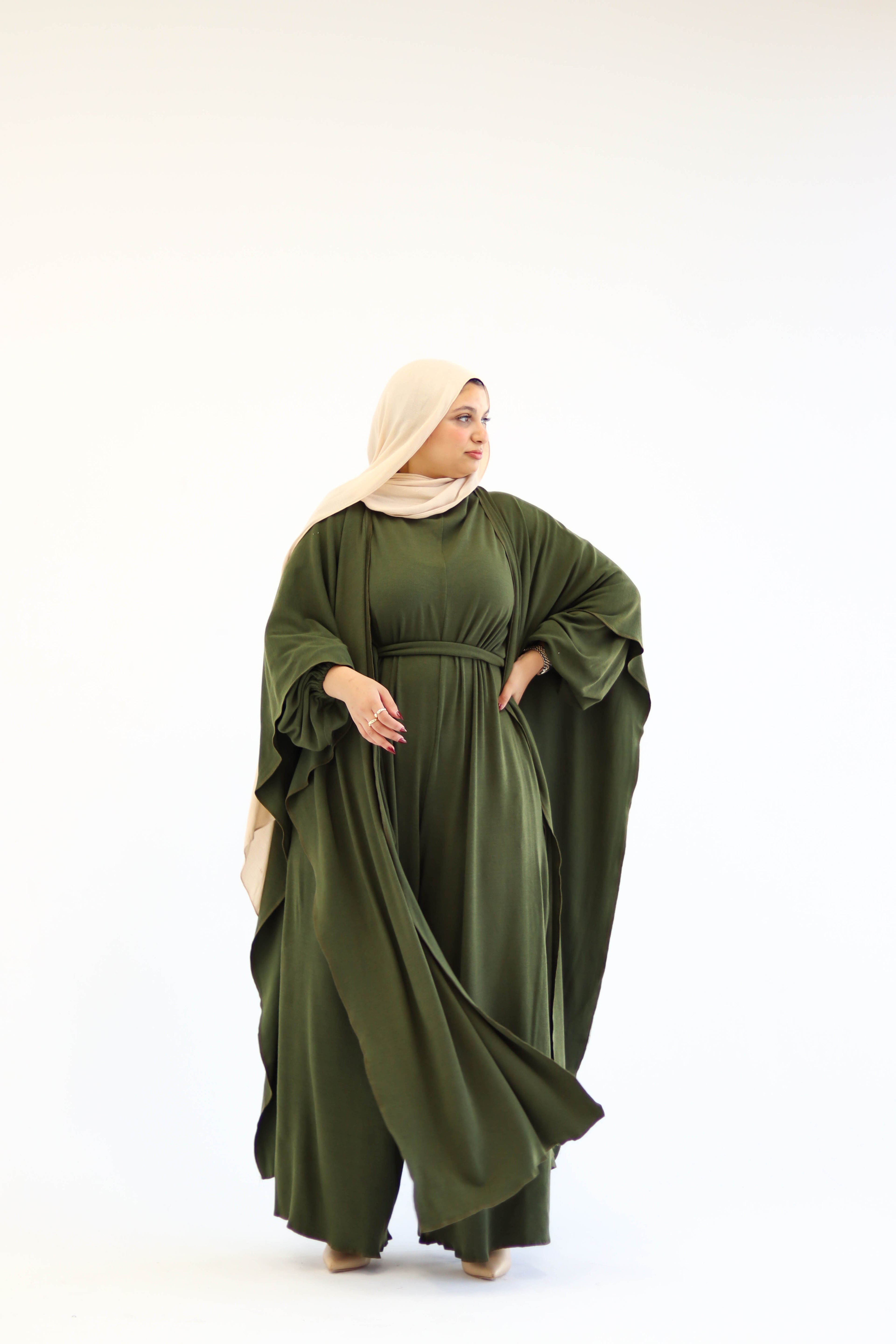 Asiia Set|Cape|Jumpsuit |