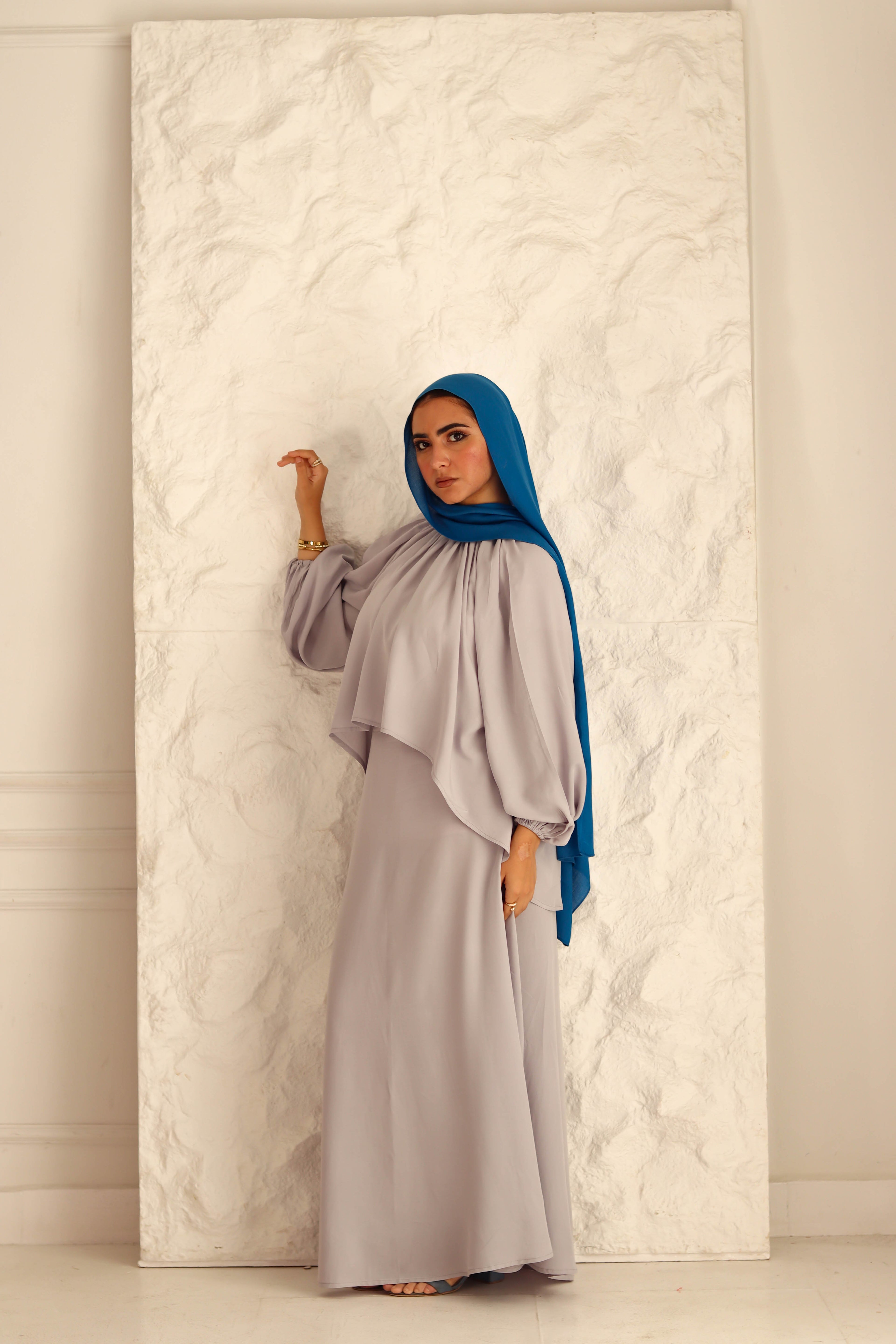 Nara Set|Blouse|Skirt In Grey