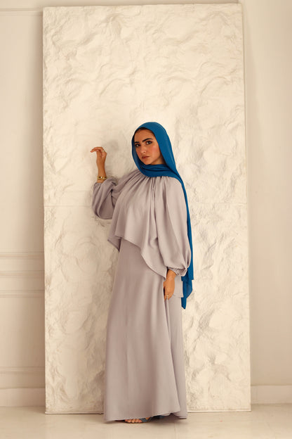 Nara Set|Blouse|Skirt In Grey