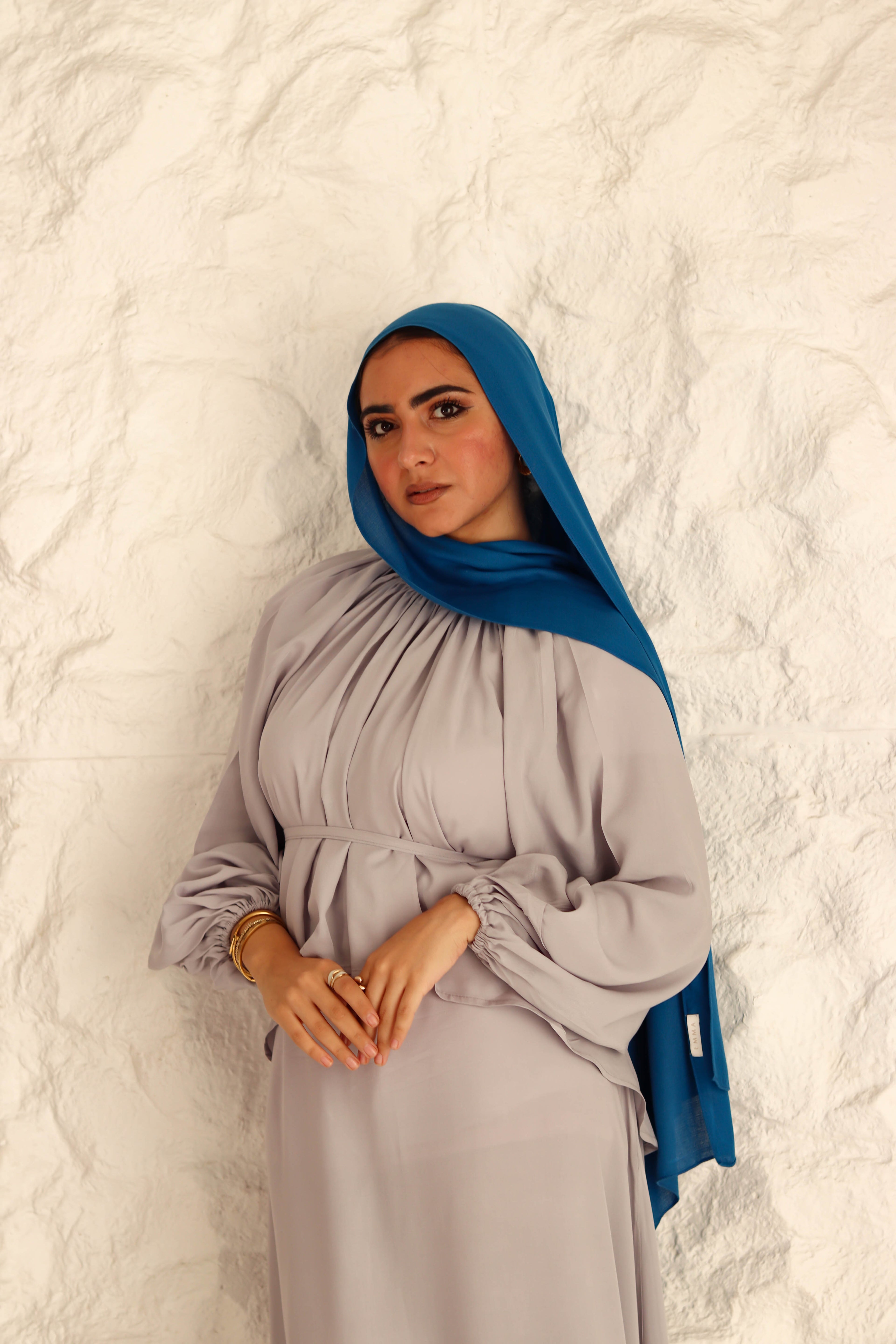 Nara Set|Blouse|Skirt In Grey