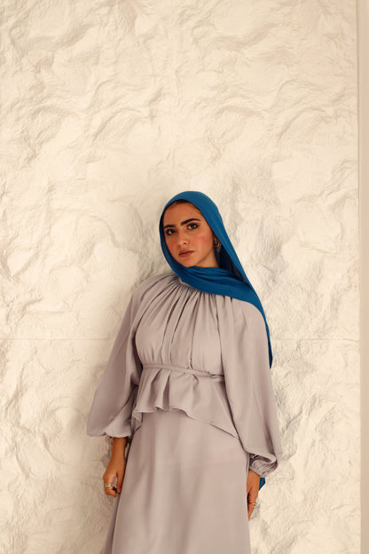 Nara Set|Blouse|Skirt In Grey