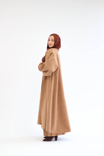 Tiana Dress Coat In Cafe
