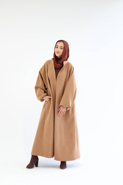 Tiana Dress Coat In Cafe