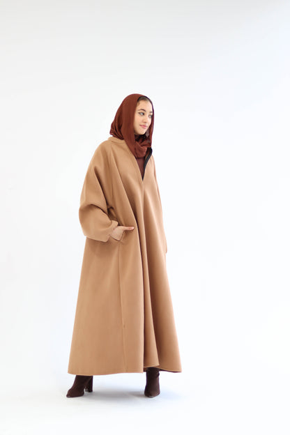 Tiana Dress Coat In Cafe