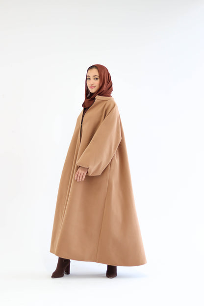 Tiana Dress Coat In Cafe
