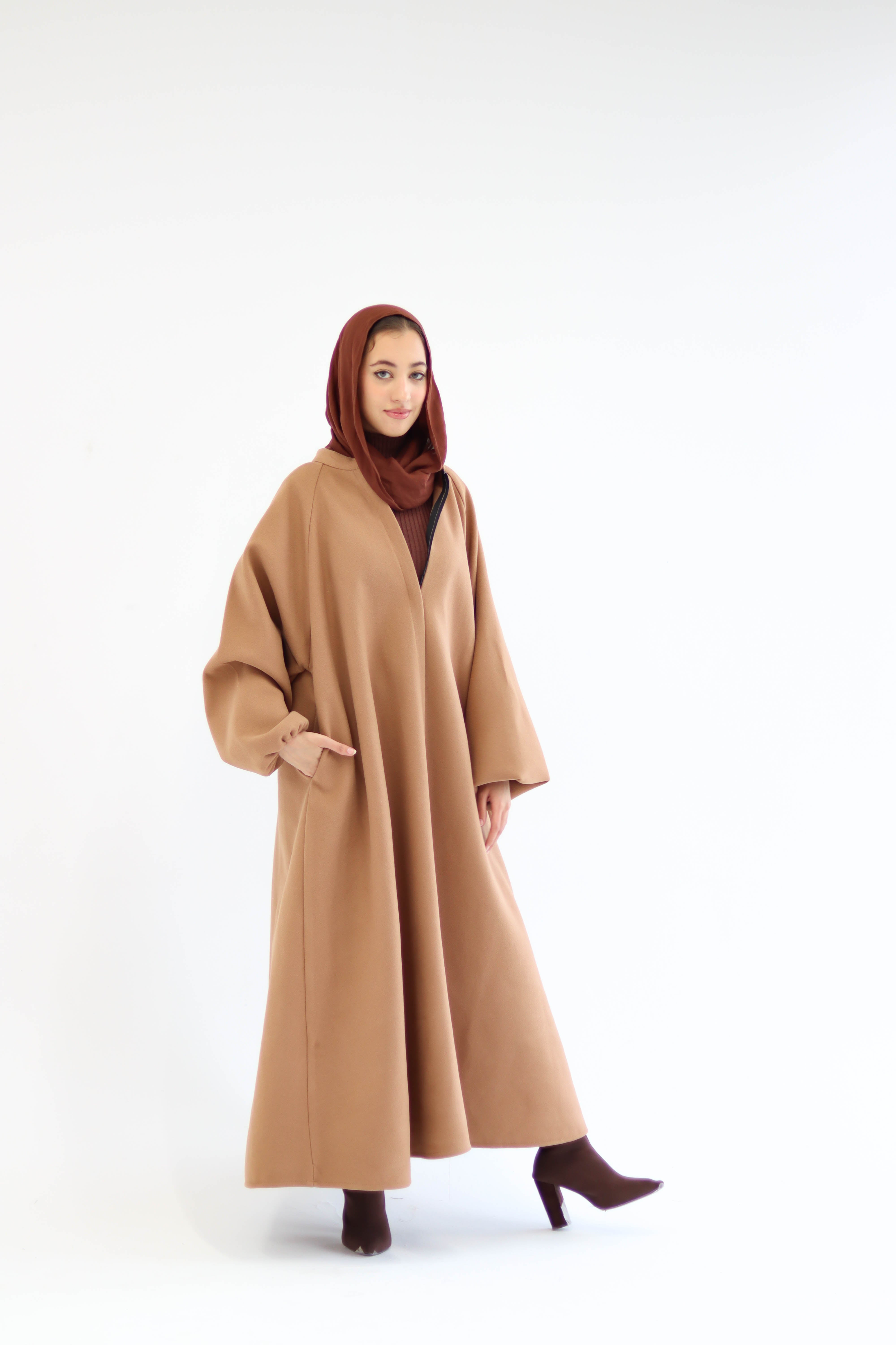 Tiana Dress Coat In Cafe