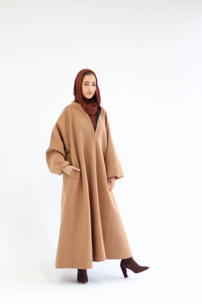 Tiana Dress Coat In Cafe