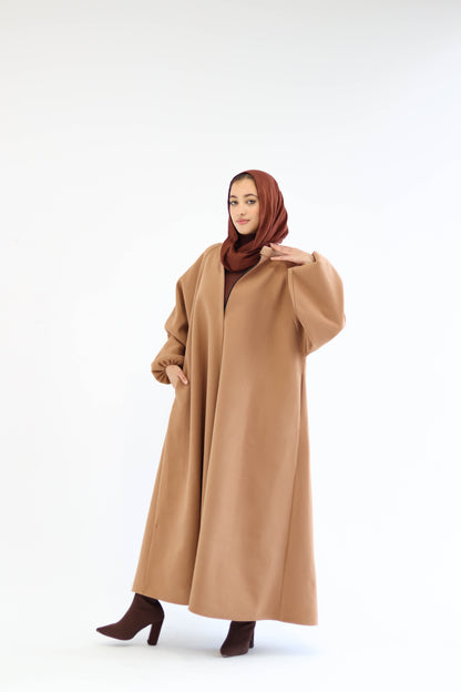 Tiana Dress Coat In Cafe