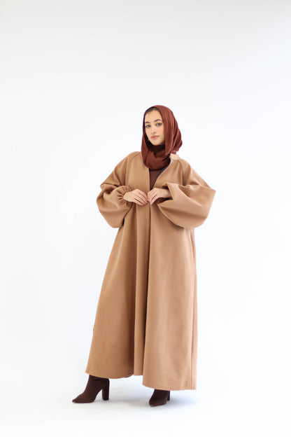 Tiana Dress Coat In Cafe