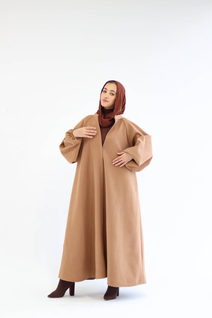 Tiana Dress Coat In Cafe