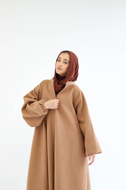 Tiana Dress Coat In Cafe