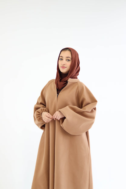 Tiana Dress Coat In Cafe