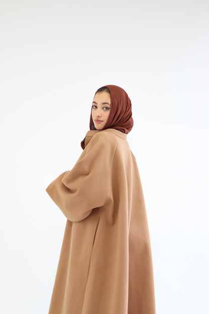 Tiana Dress Coat In Cafe