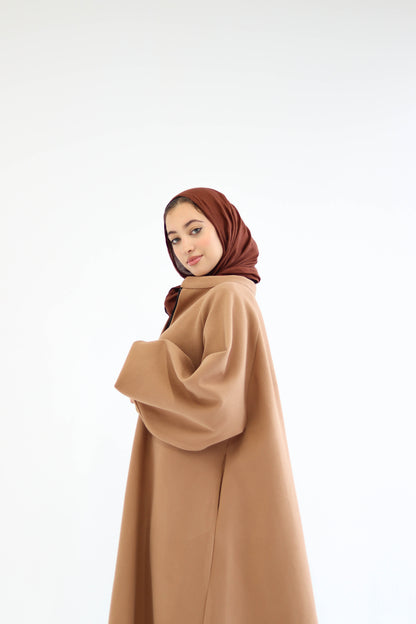 Tiana Dress Coat In Cafe