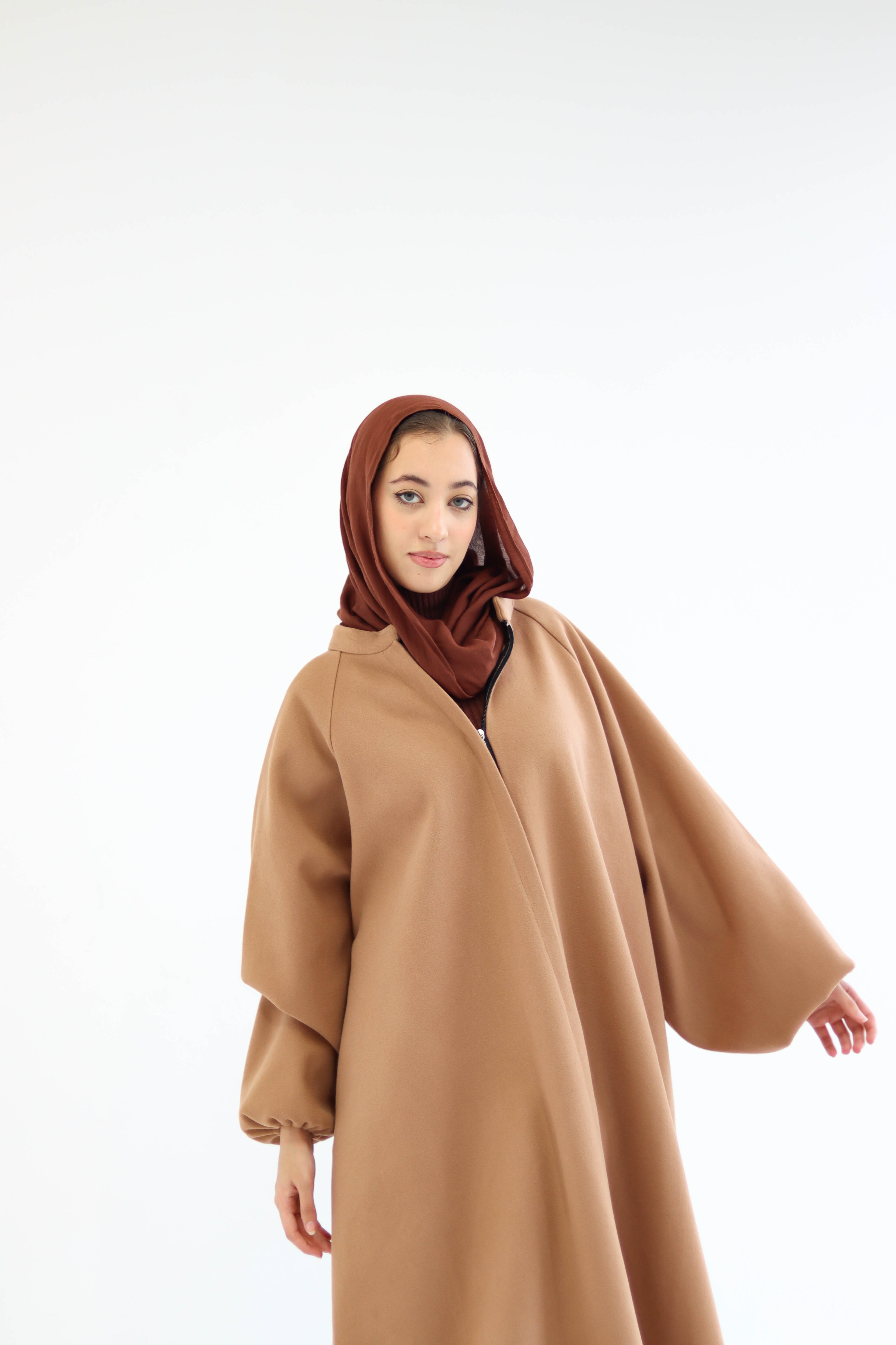 Tiana Dress Coat In Cafe