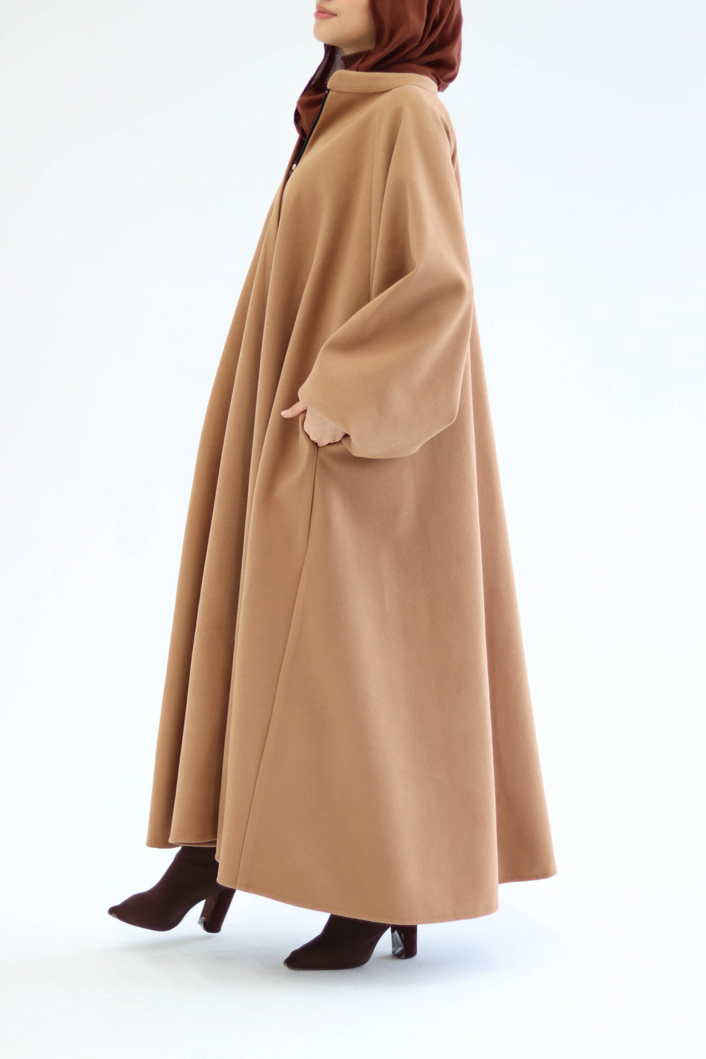 Tiana Dress Coat In Cafe
