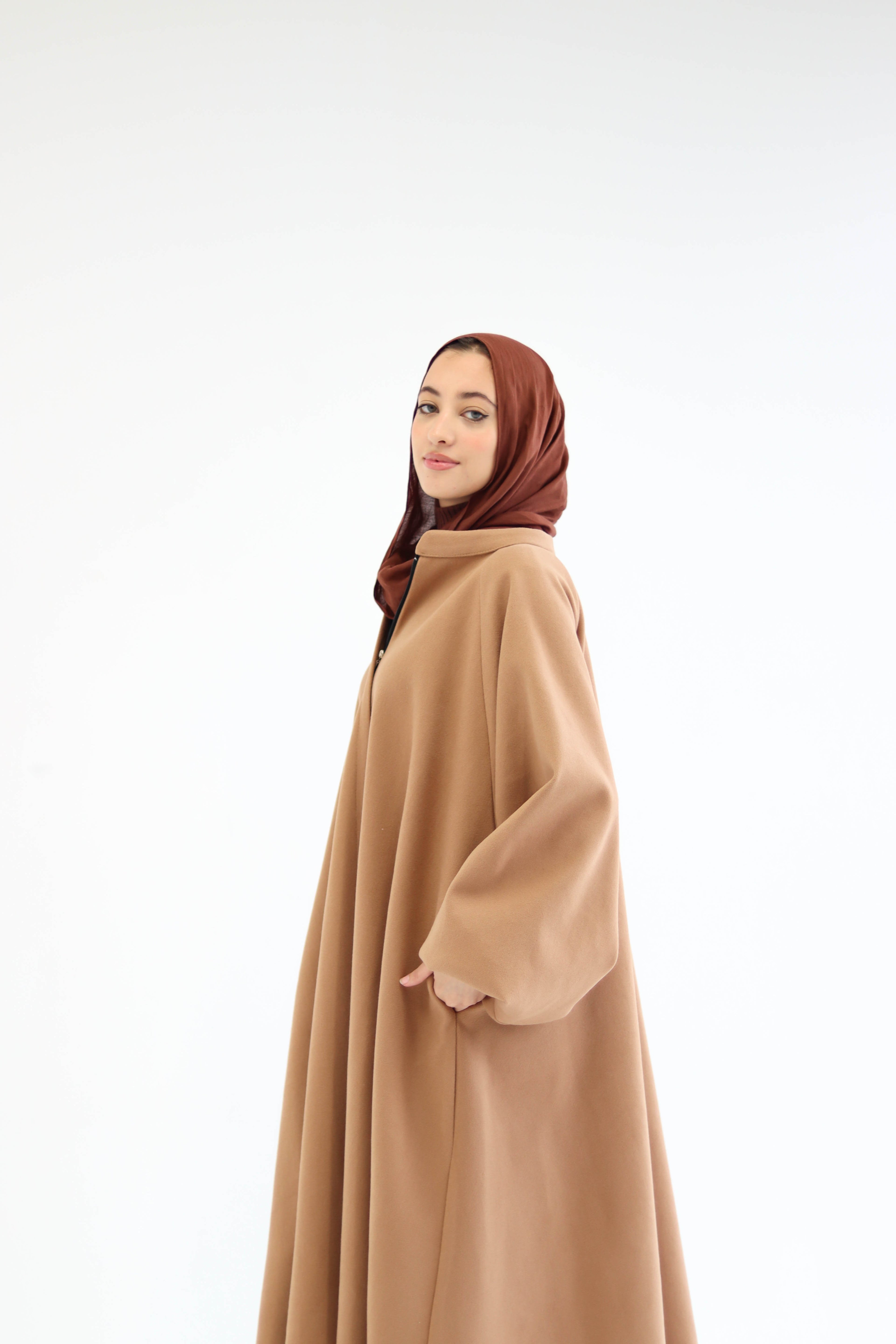 Tiana Dress Coat In Cafe