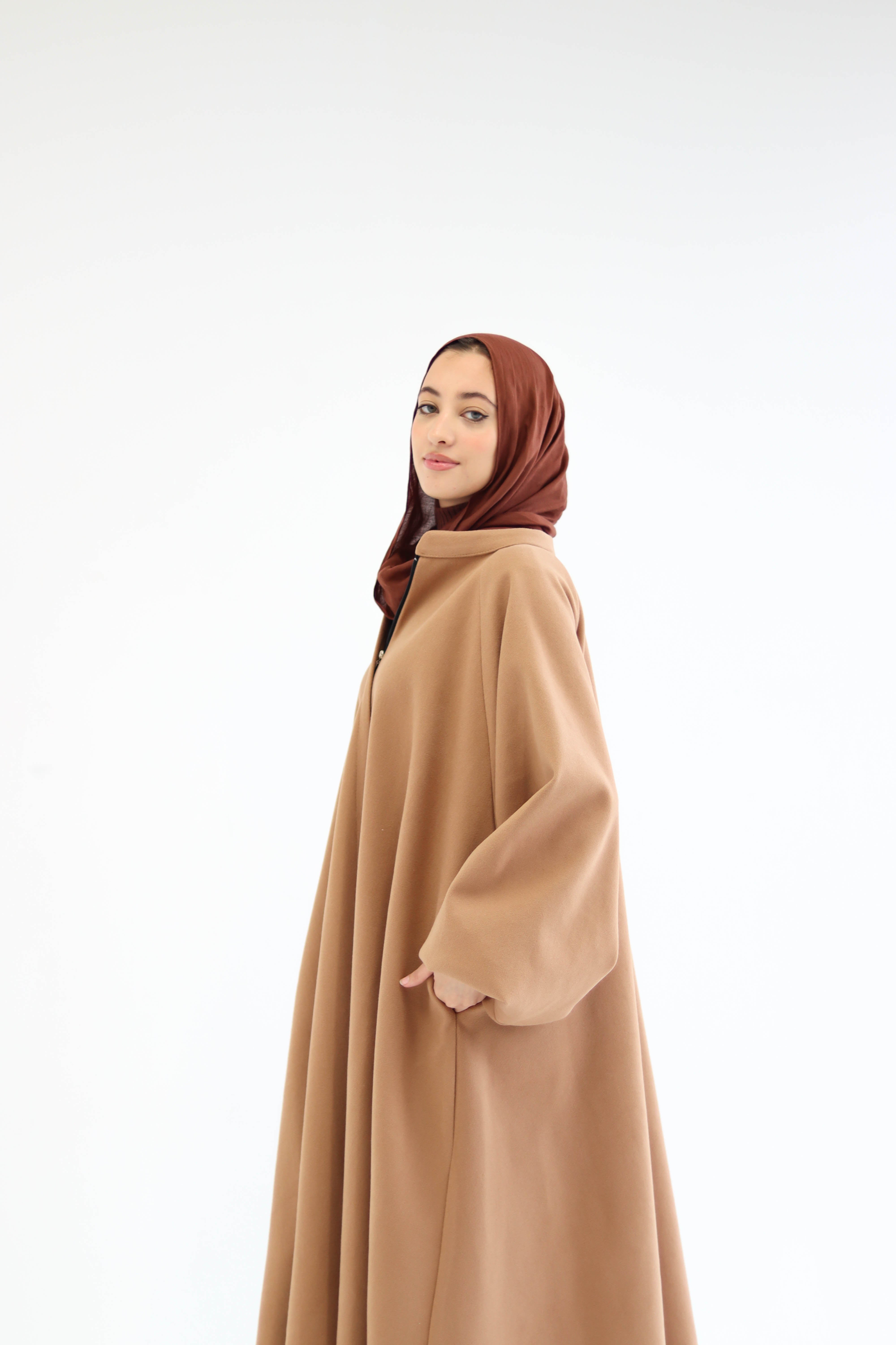 Tiana Dress Coat In Cafe