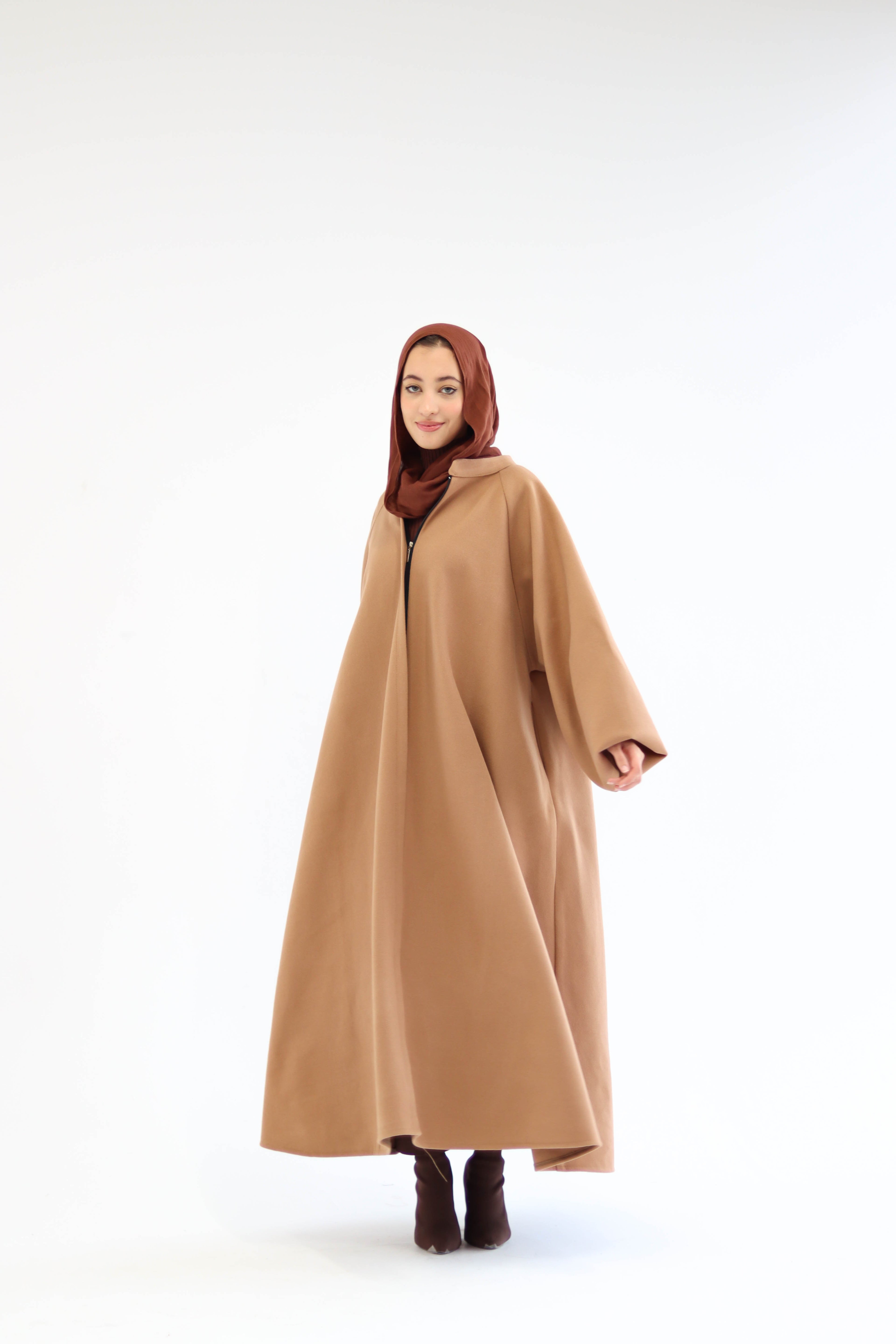 Tiana Dress Coat In Cafe